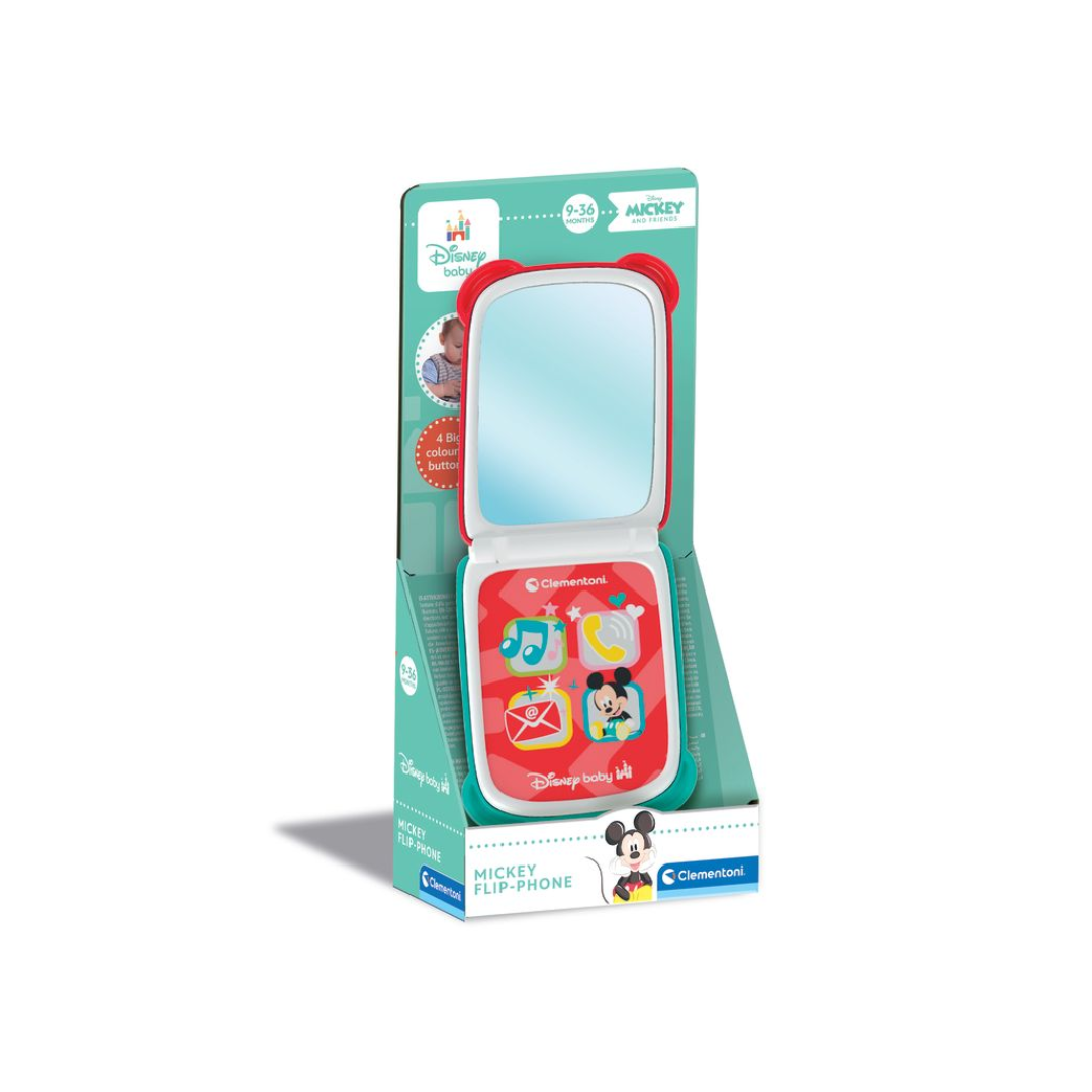 Disney Baby Mickey Flip Phone B/O