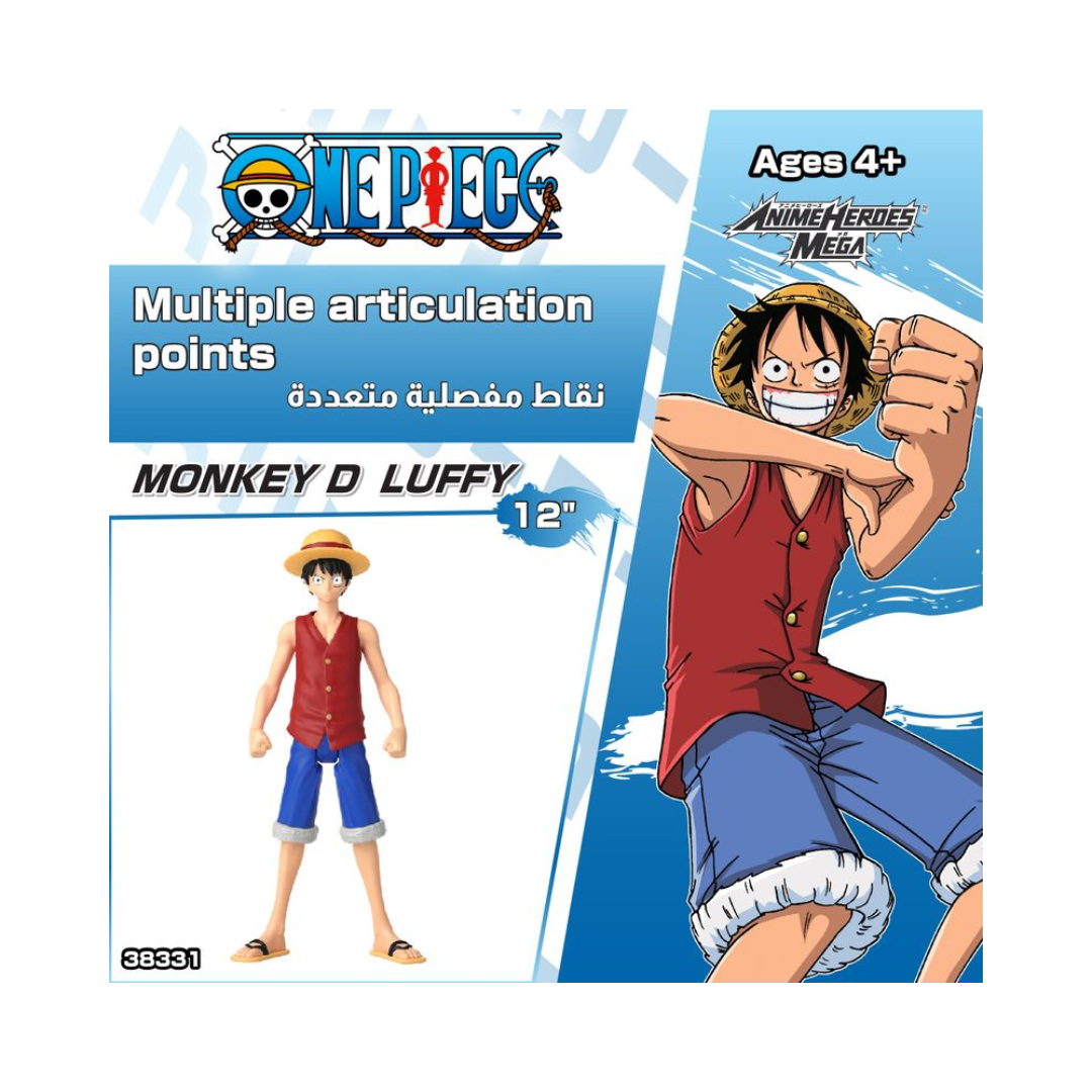 Anime Heroes One Piece Mega M. D. Luffy