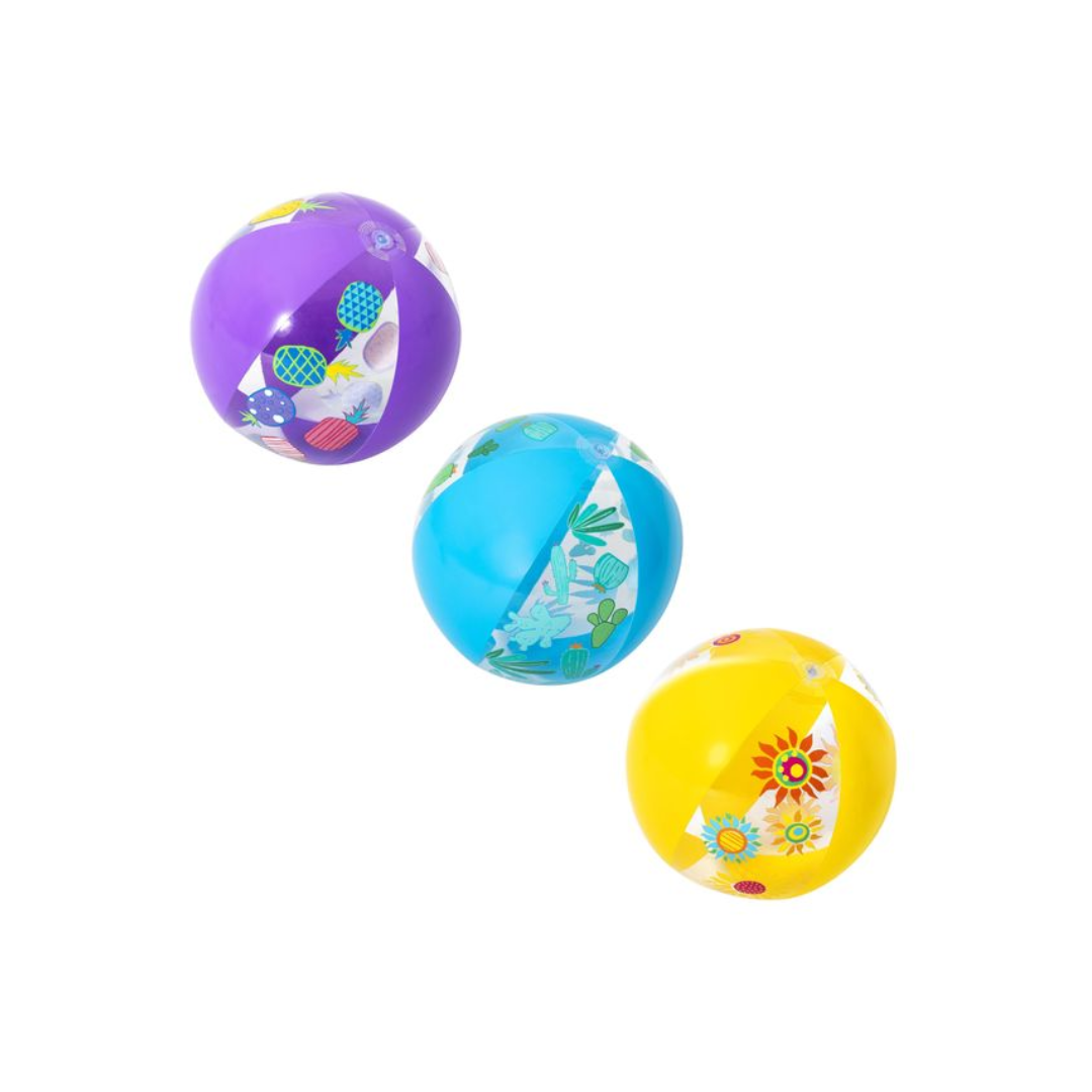 Bway Beach Ball Asst Designer 51cm
