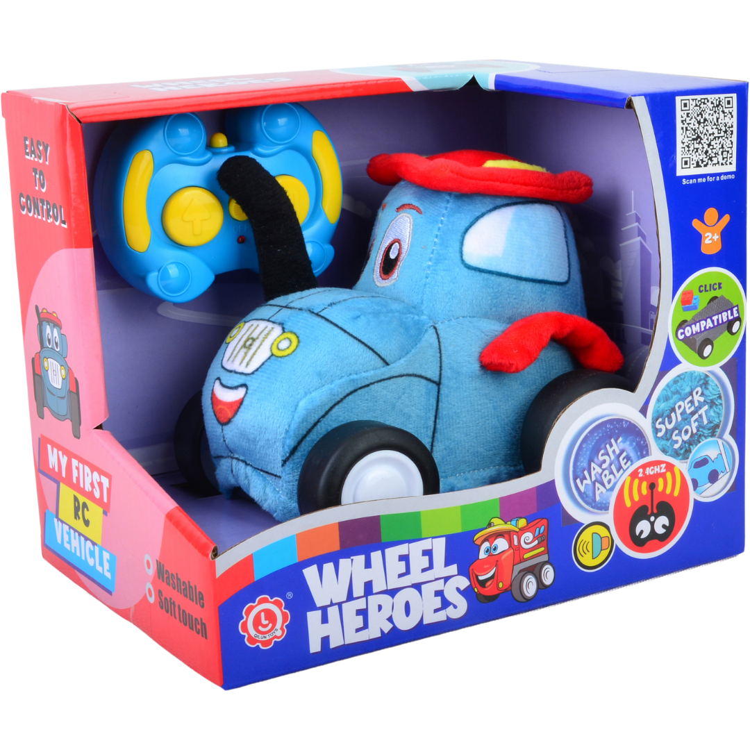 Farm Truck Plush Car for Kids 2.4G R/C