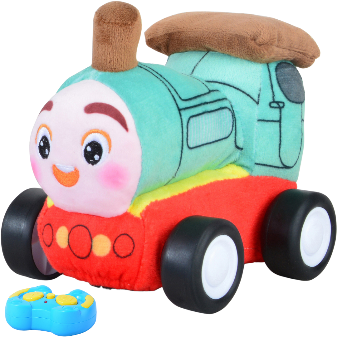 Train Plush Car for Kids 2.4G R/C