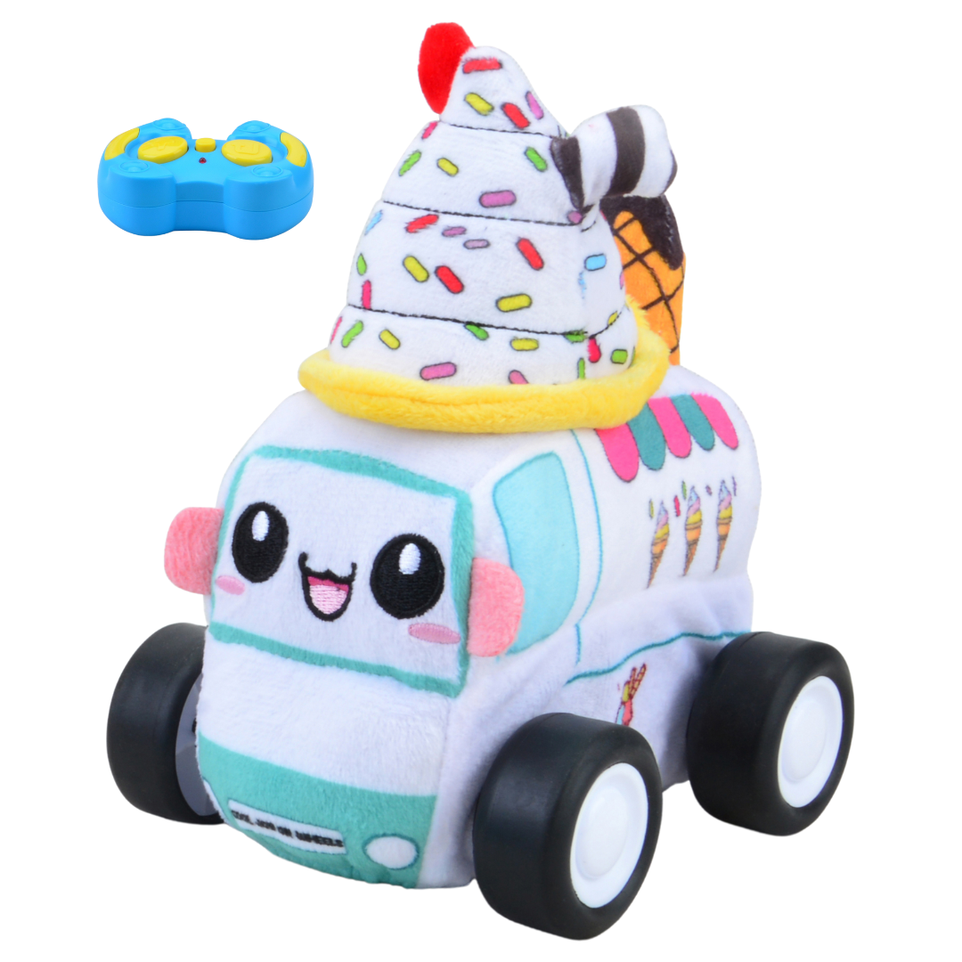 Ice Cream Plush Car for Kids 2.4G R/C