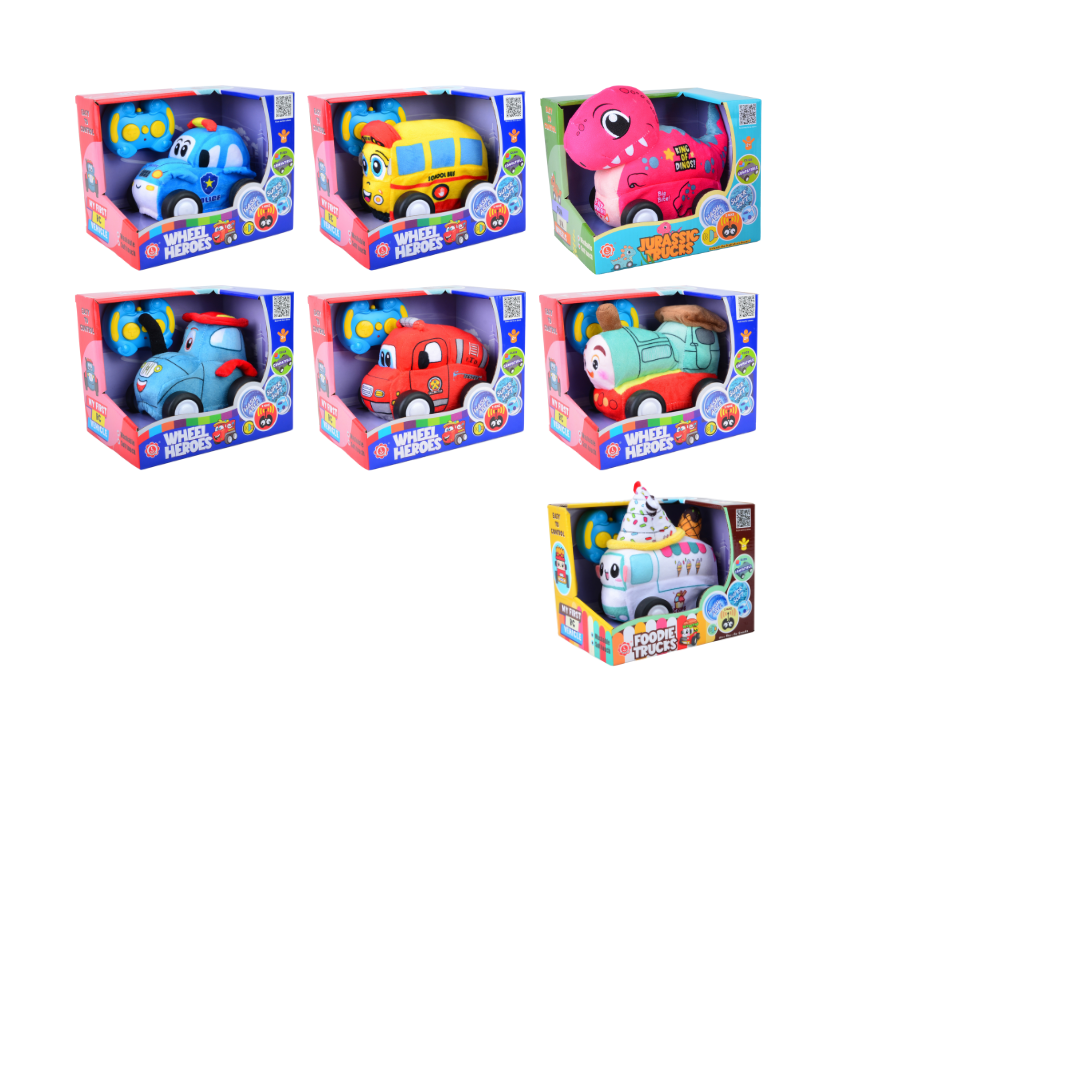 Burger Plush Car for Kids 2.4G R/C