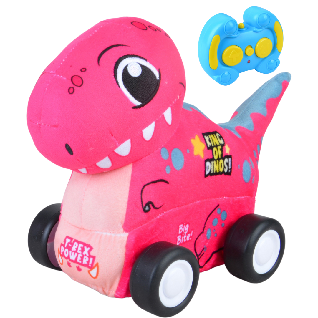 T-Rex Plush Car for Kids 2.4G R/C
