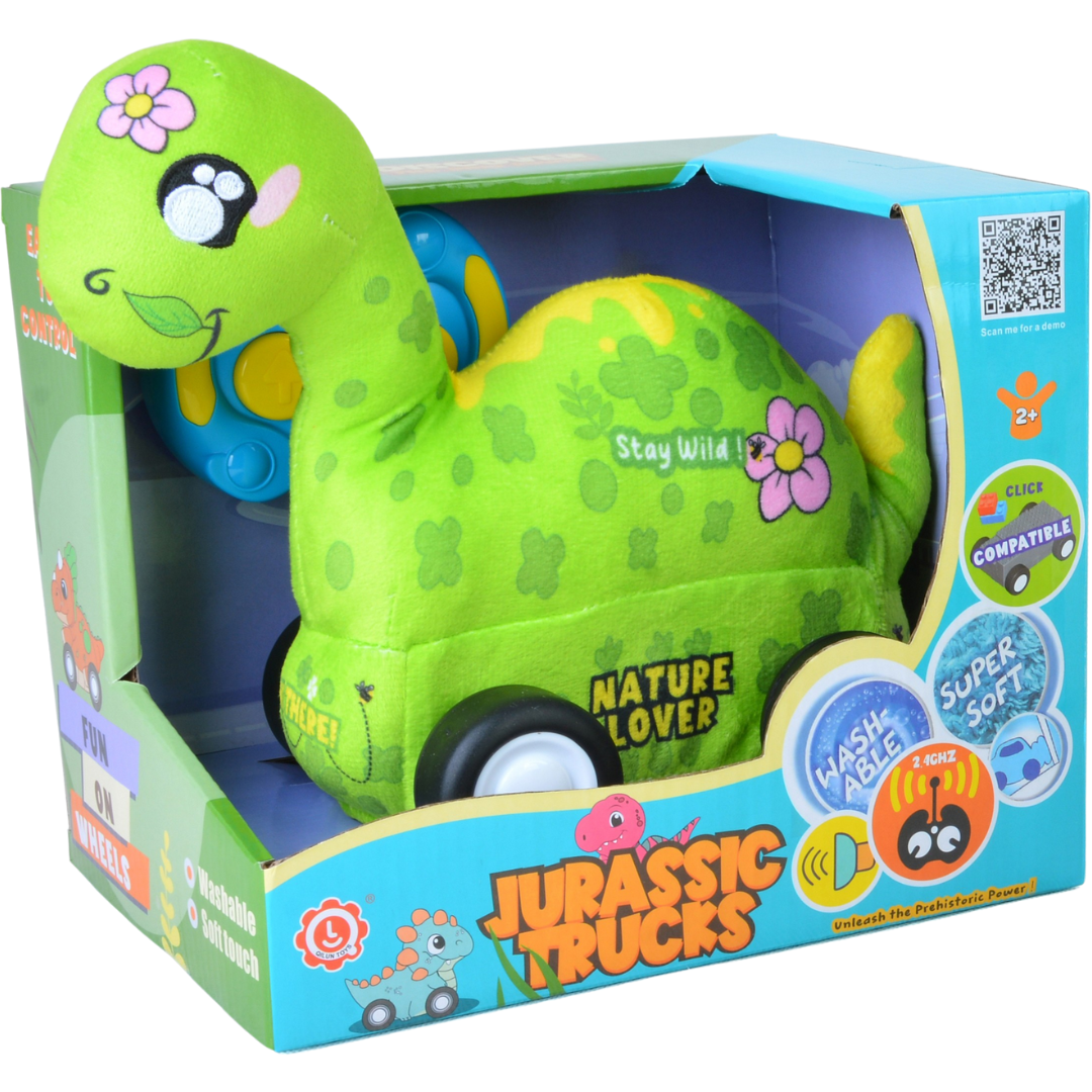 Diplodocus Plush Car for Kids 2.4G R/C