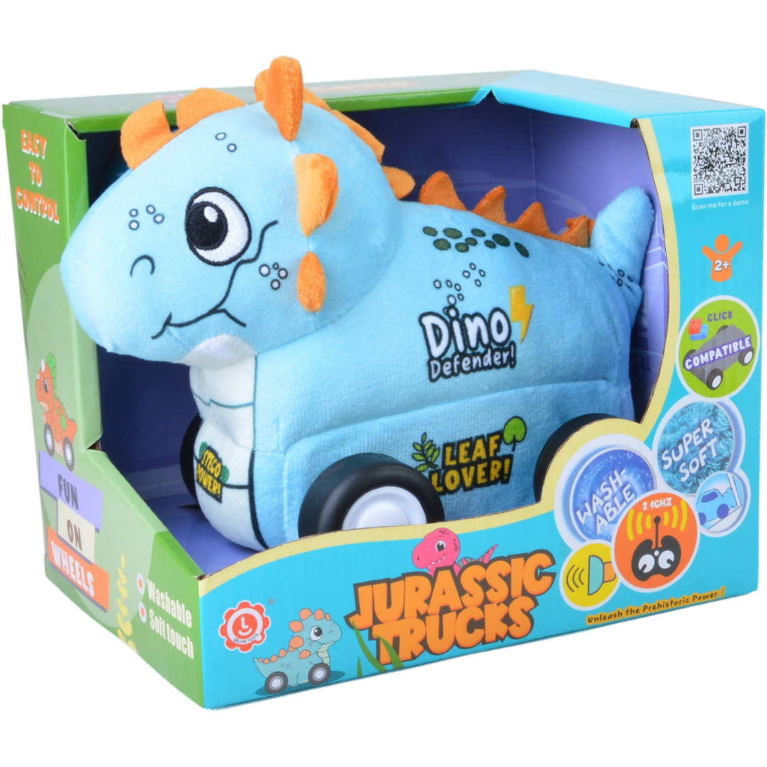 Stegosaurus Plush Car for Kids 2.4G R/C