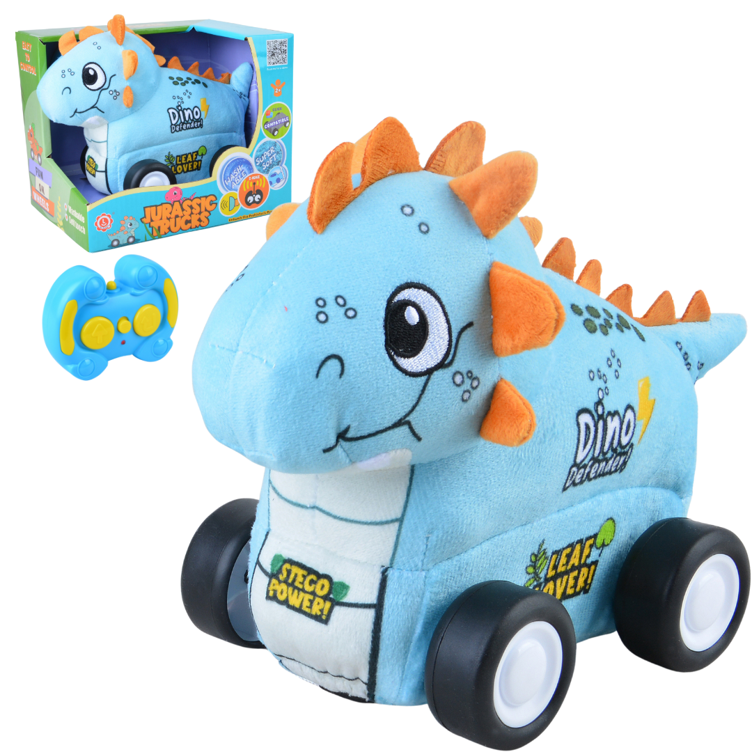 Stegosaurus Plush Car for Kids 2.4G R/C