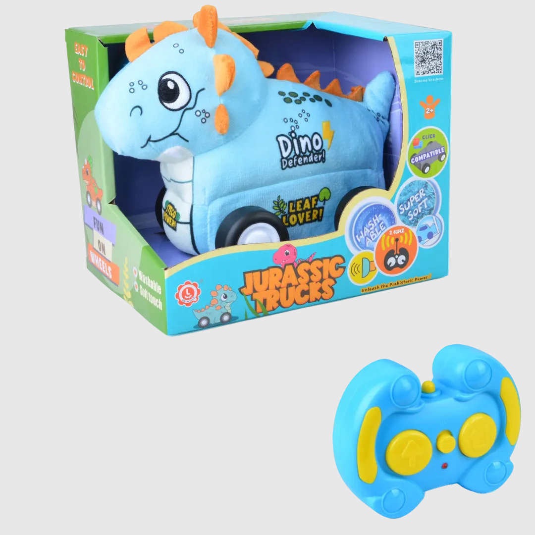 Stegosaurus Plush Car for Kids 2.4G R/C