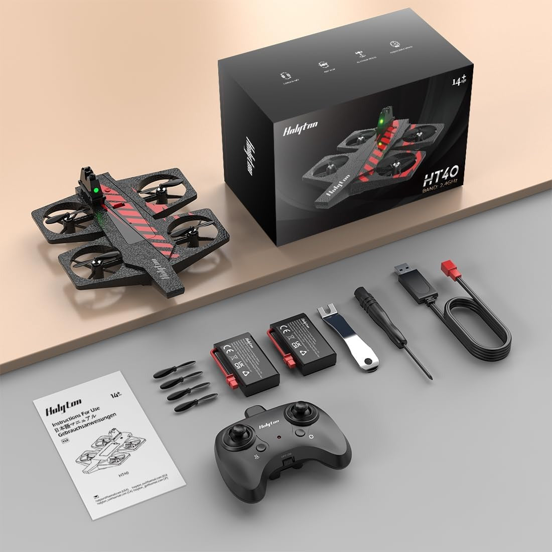 4CH HolyTon water land air Drone