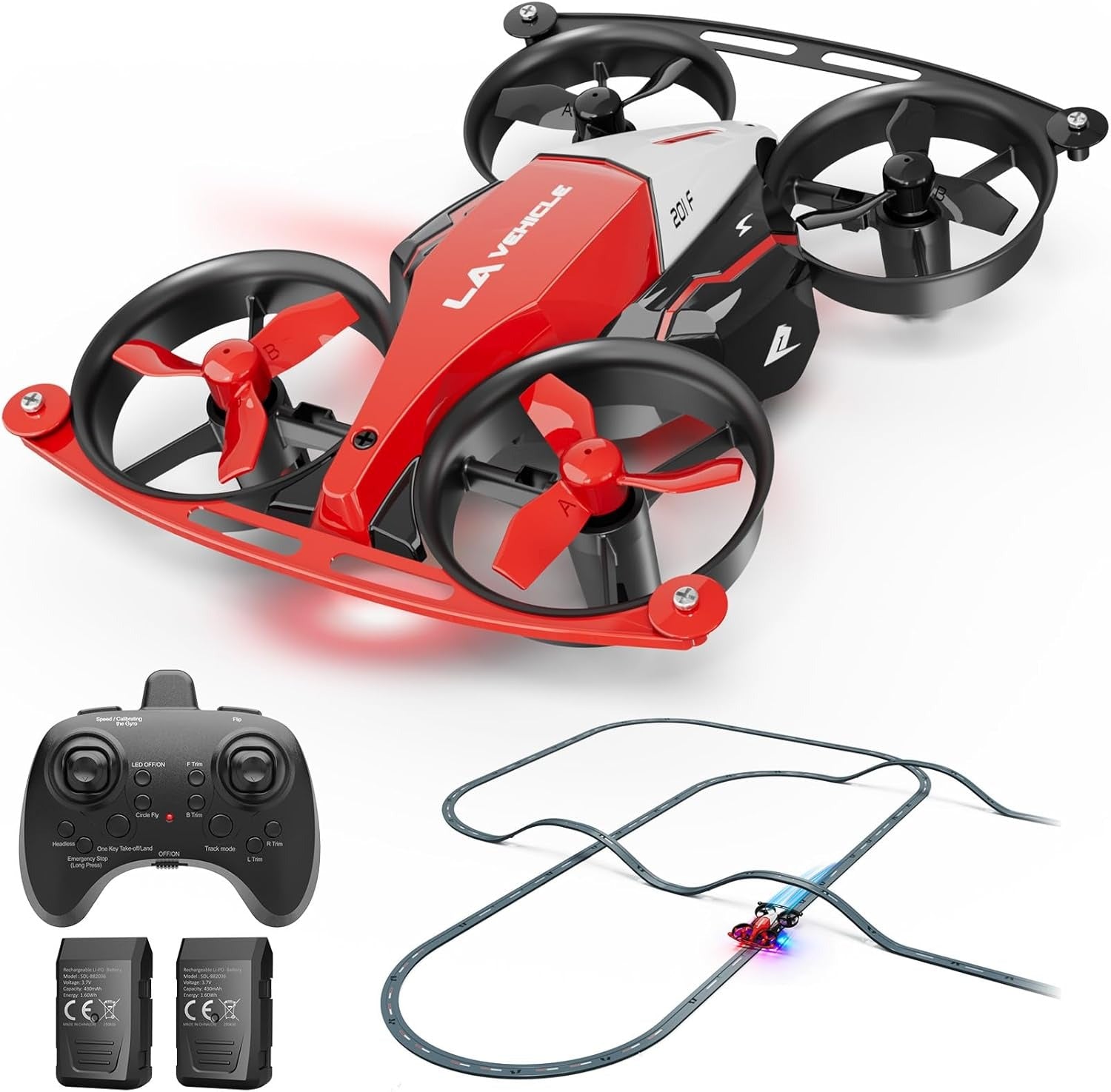 4CH Mid Quadcopter Bounce & Track Drone