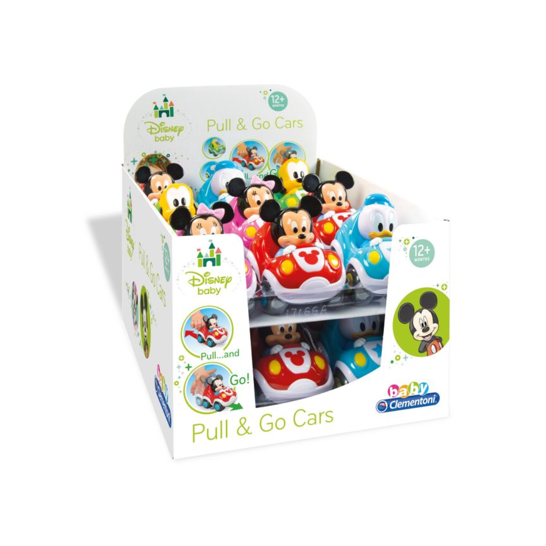 Disney Baby Pull-Back Mickey Car CDU18 WOC