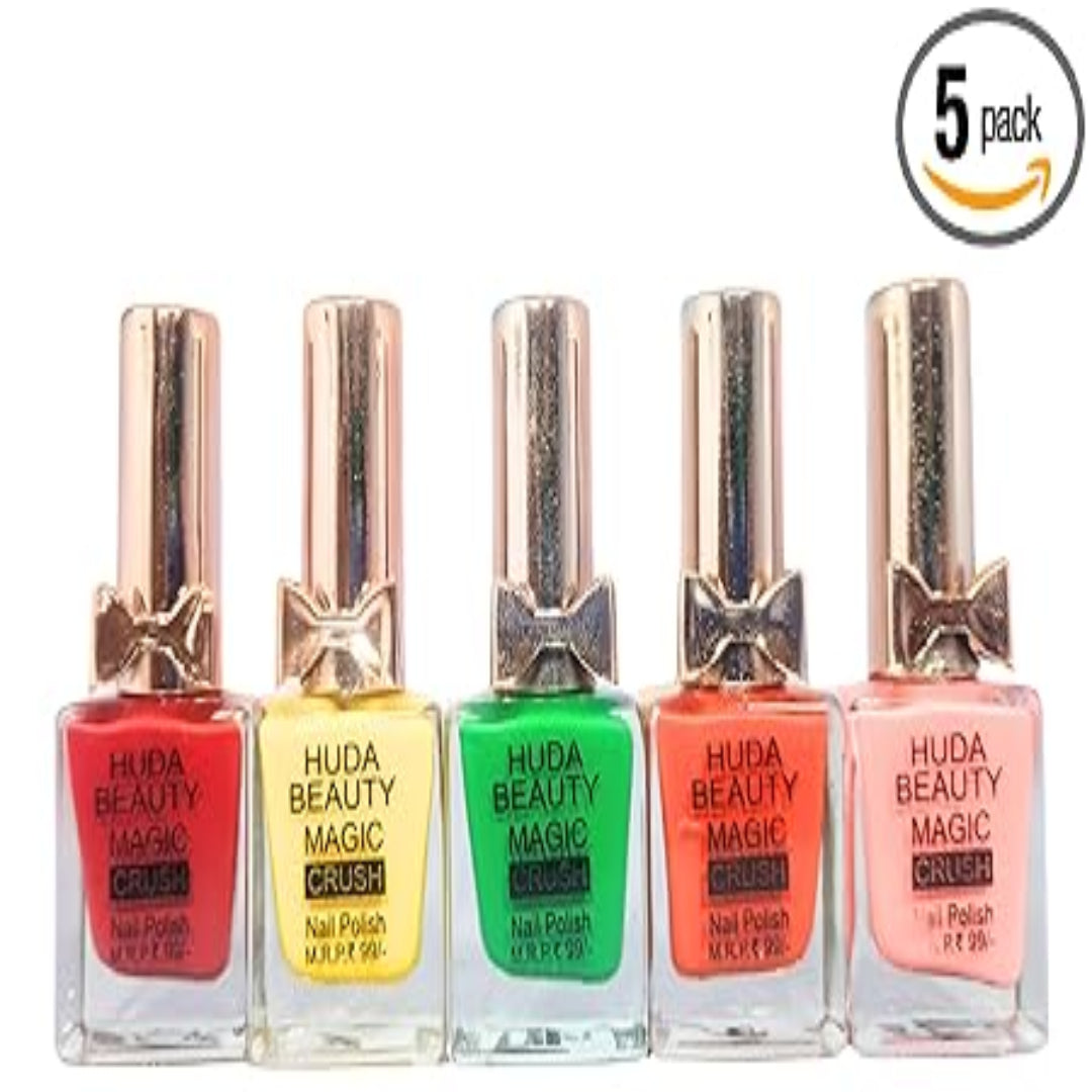 5 Pcs Nail Polish Set