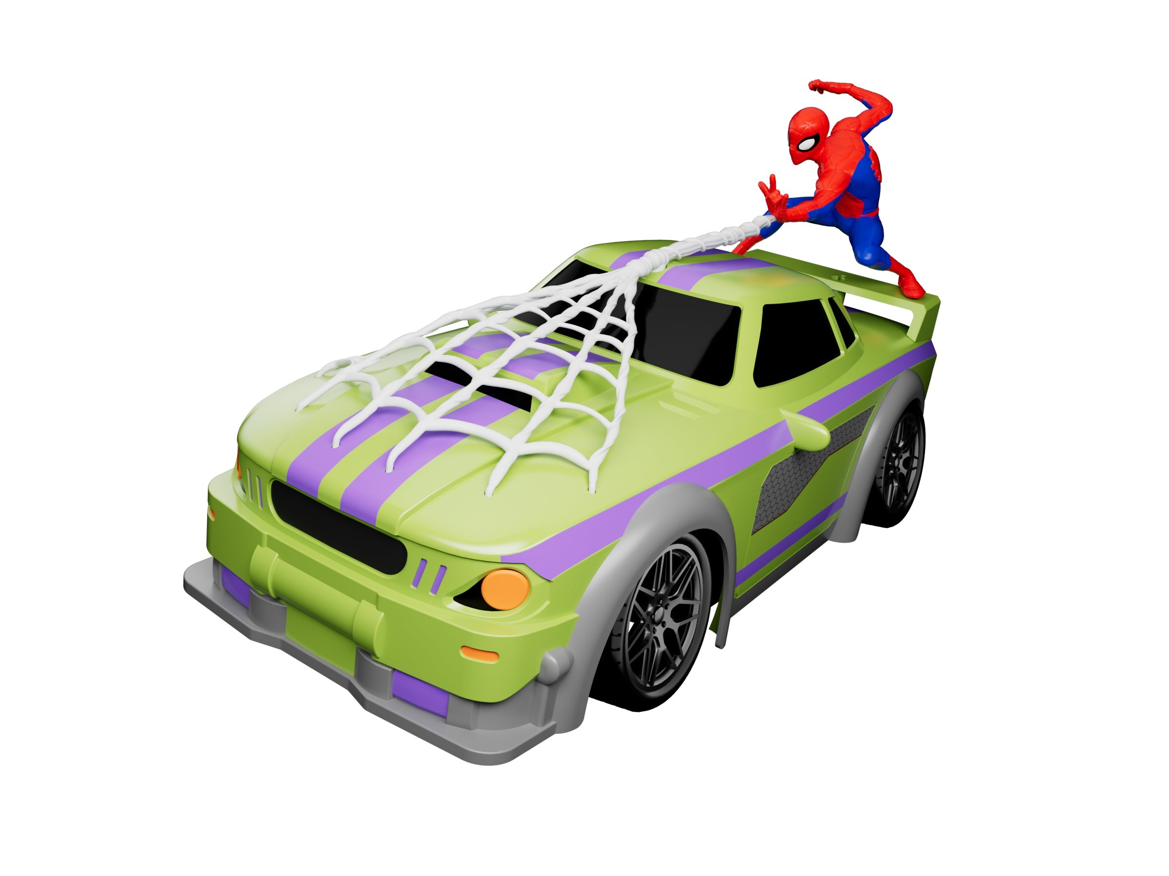 Spider-Man Swing & Sway Stormer R/C Car