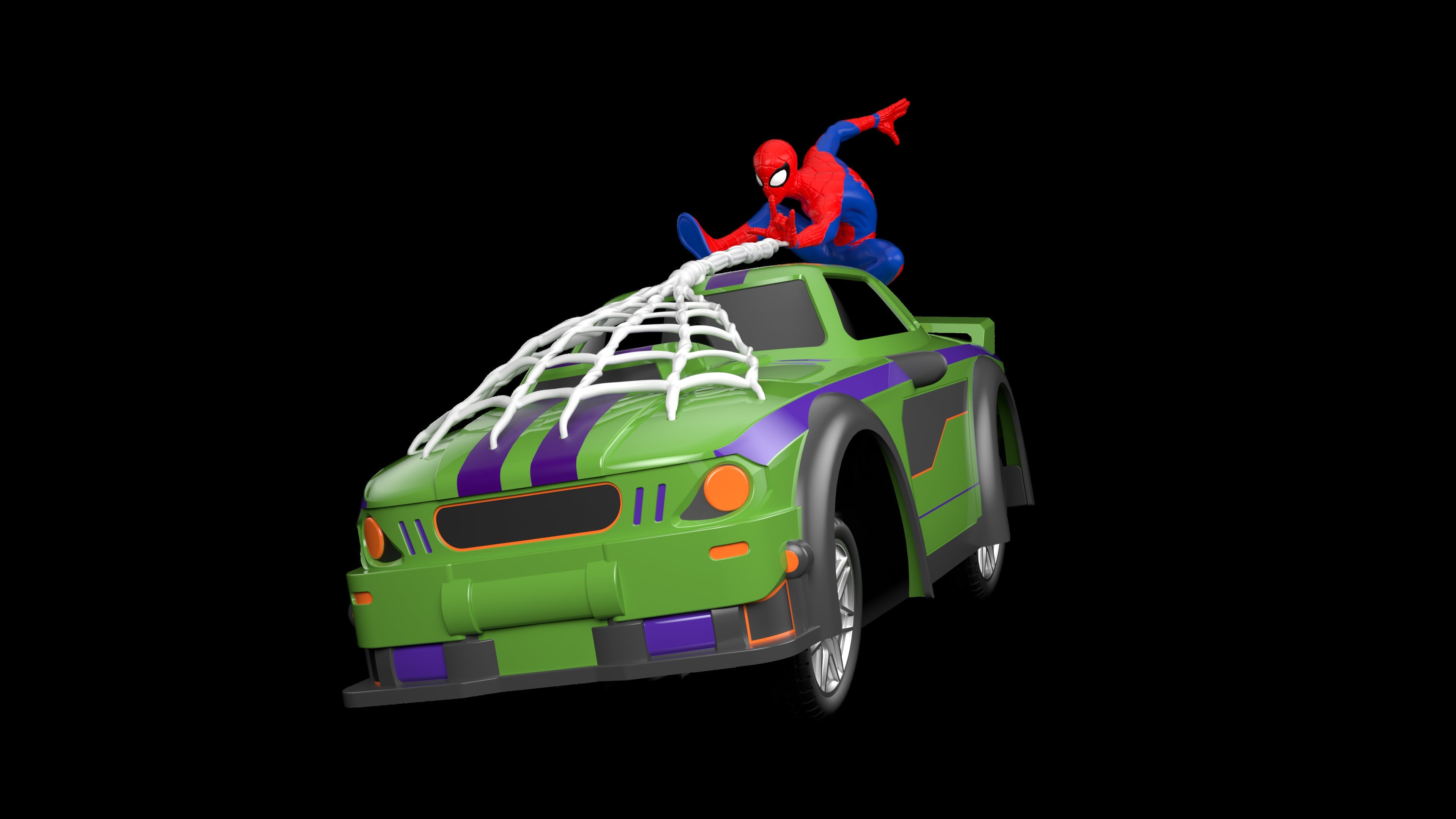 Spider-Man Swing & Sway Stormer R/C Car