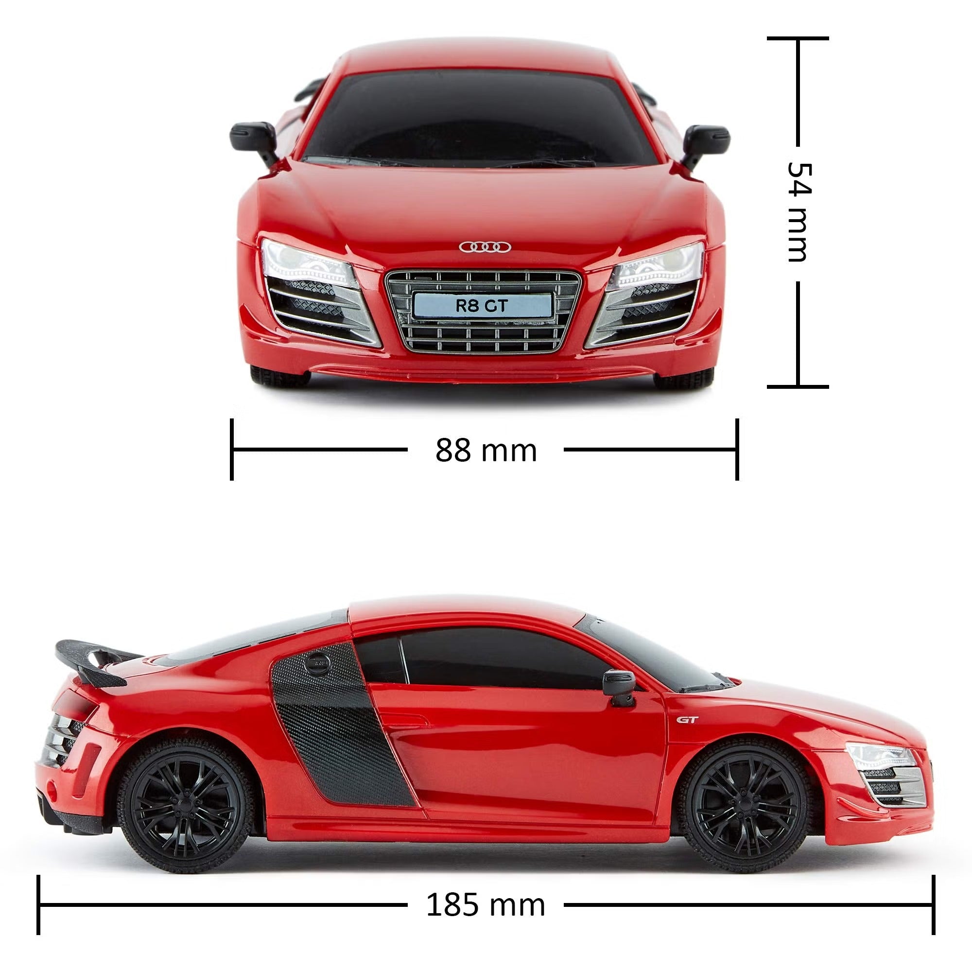 1:14 AUDI R8 GT 2.4G  colors assorted