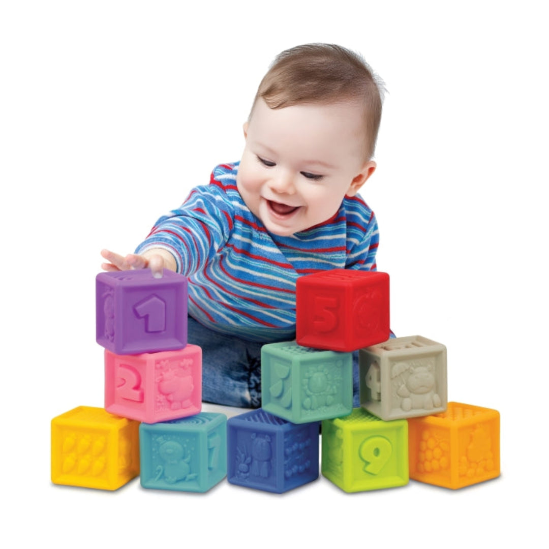 Soft and Squeezy Builder Blocks 6M+