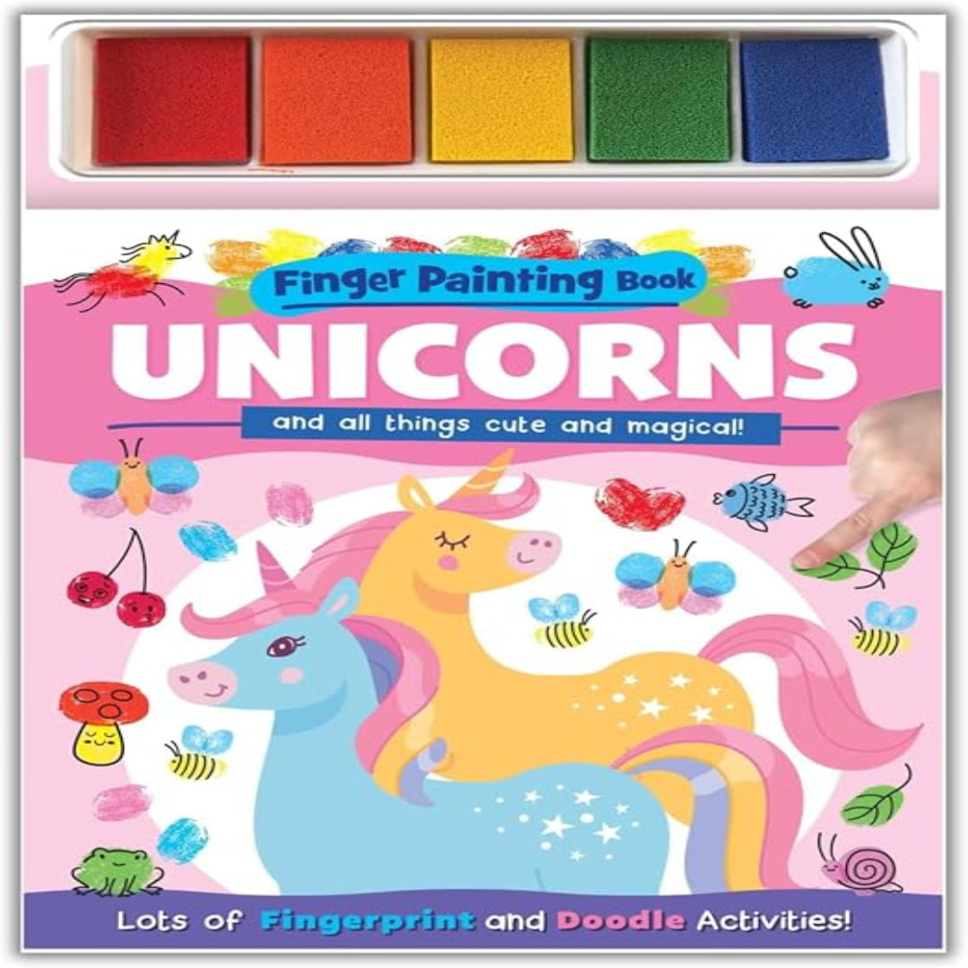 Finger Painting Book - Unicorn