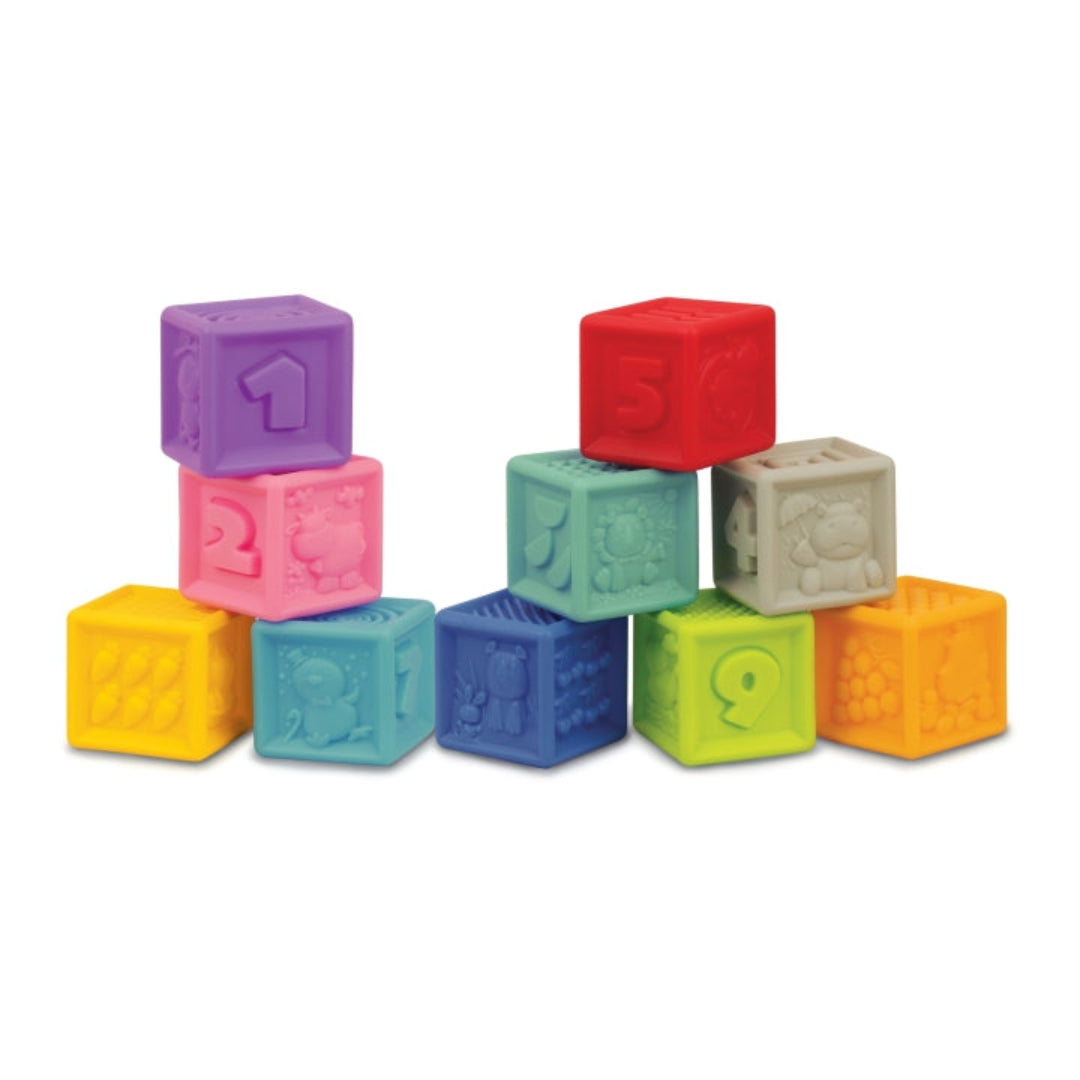 Soft and Squeezy Builder Blocks 6M+
