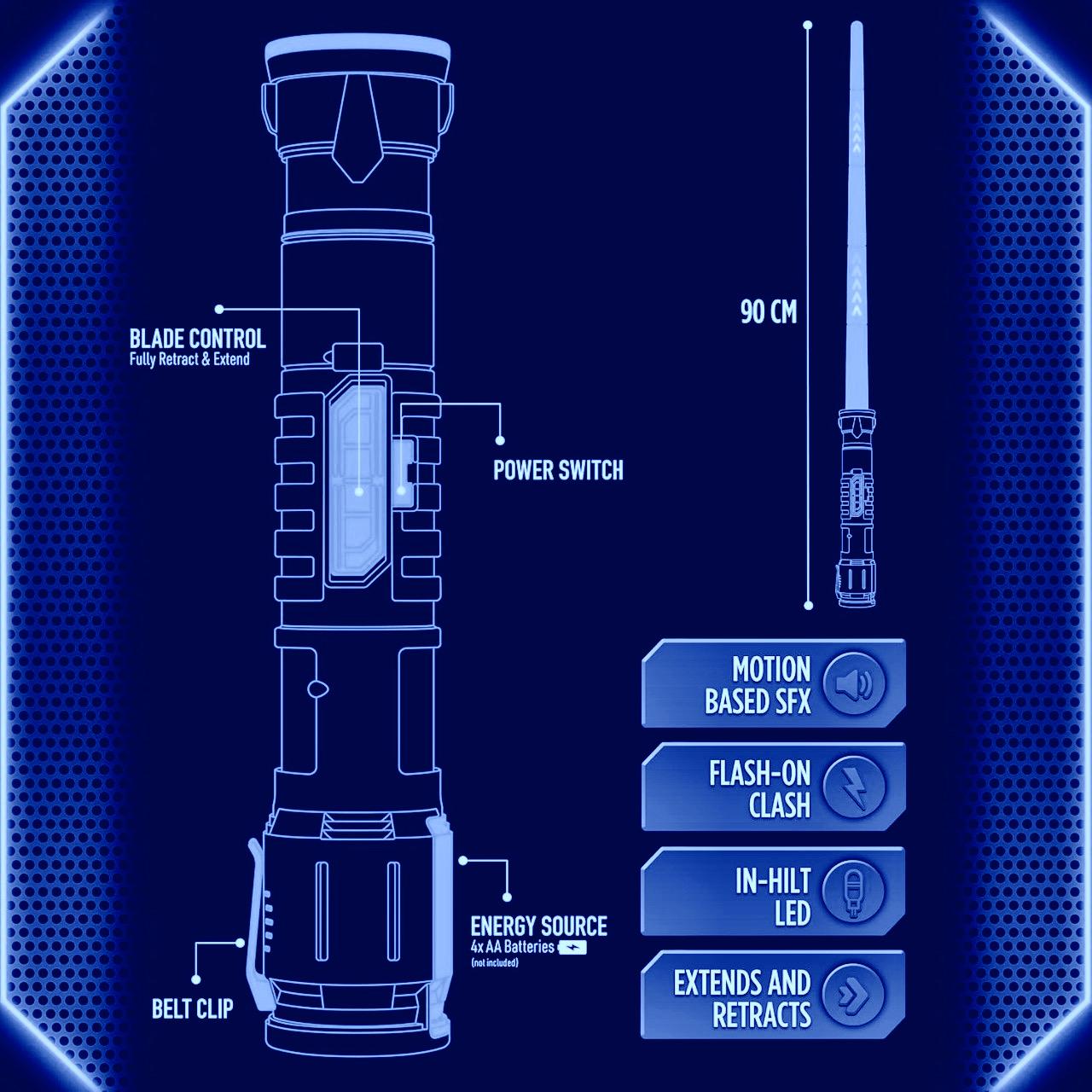 Power Saber Energy Blade Blue (12L)