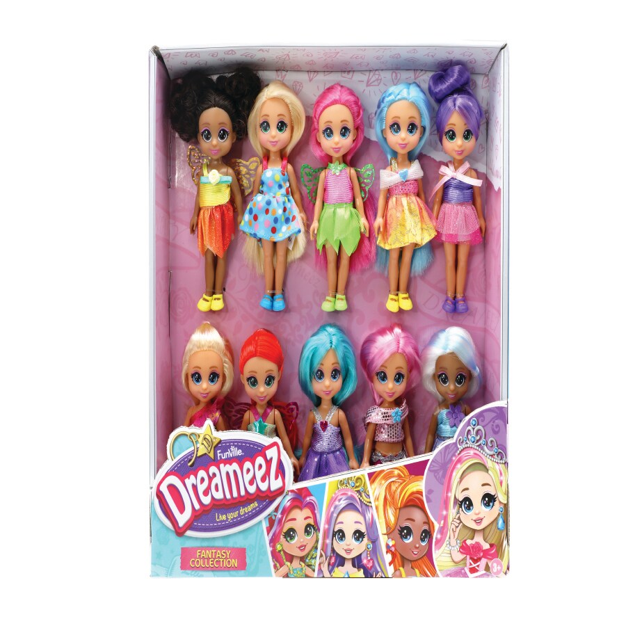 Dreameez 10pk Mini Fantasy Dolls