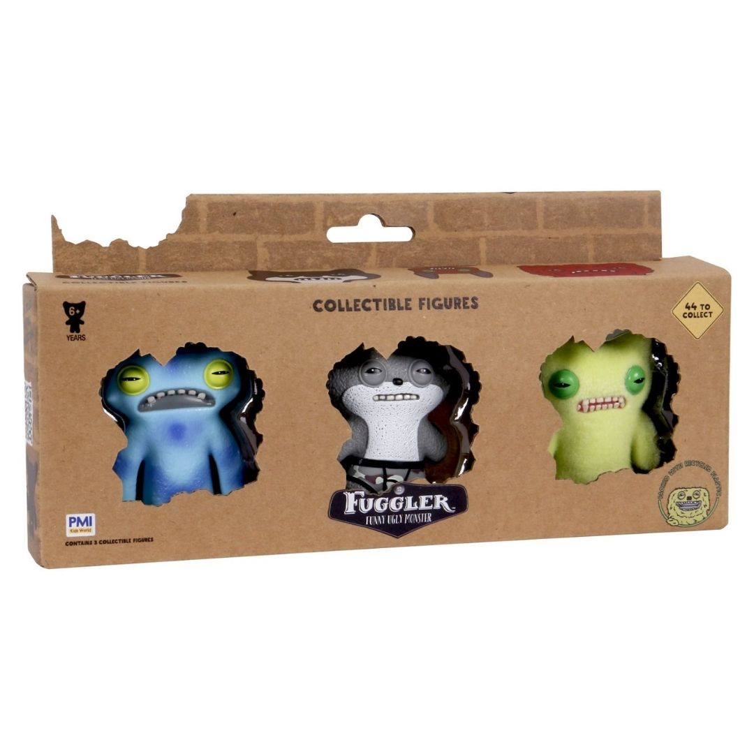 Fuggler Figure Collectibles 3Pack Asst