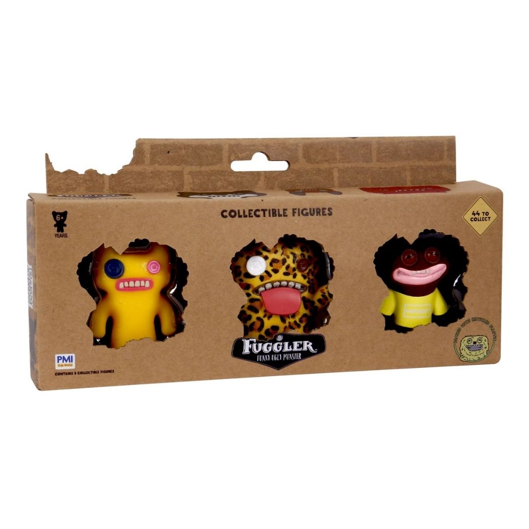 Fuggler Figure Collectibles 3Pack Asst