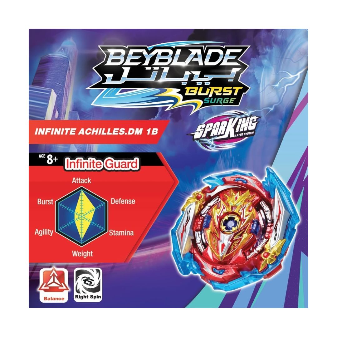 BEYBLADE BEYBATTLE INFINITE ACHILLES S5