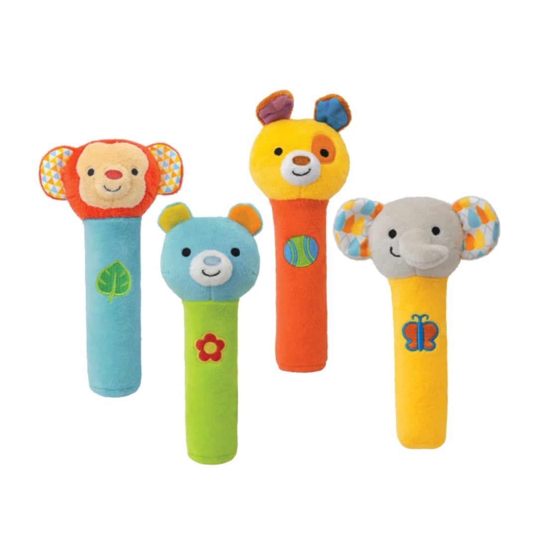 Squeak 'N Shake Rattle Stick Assorted