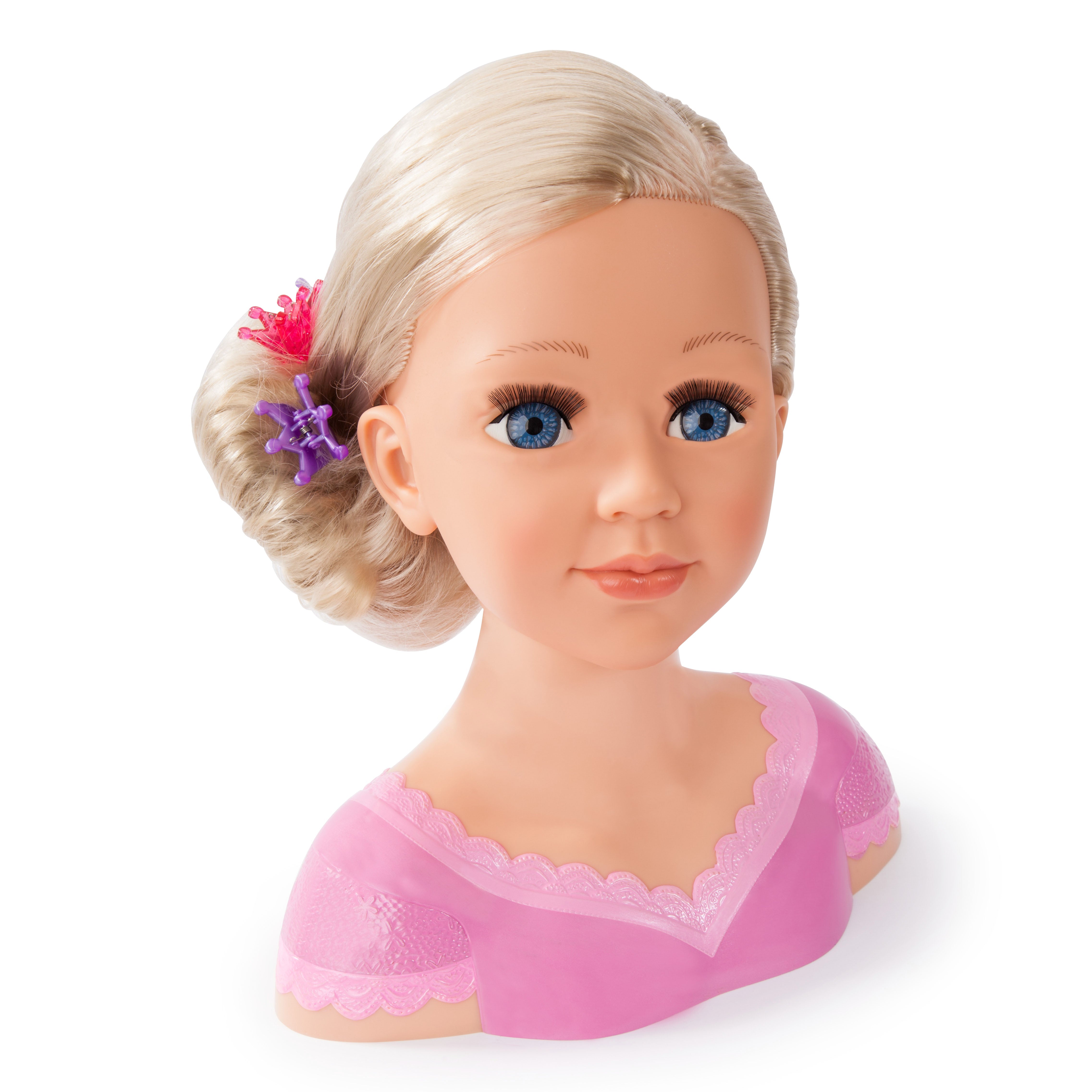 Bayer Charlene Super Model Styling Head w/Hair Bunches.