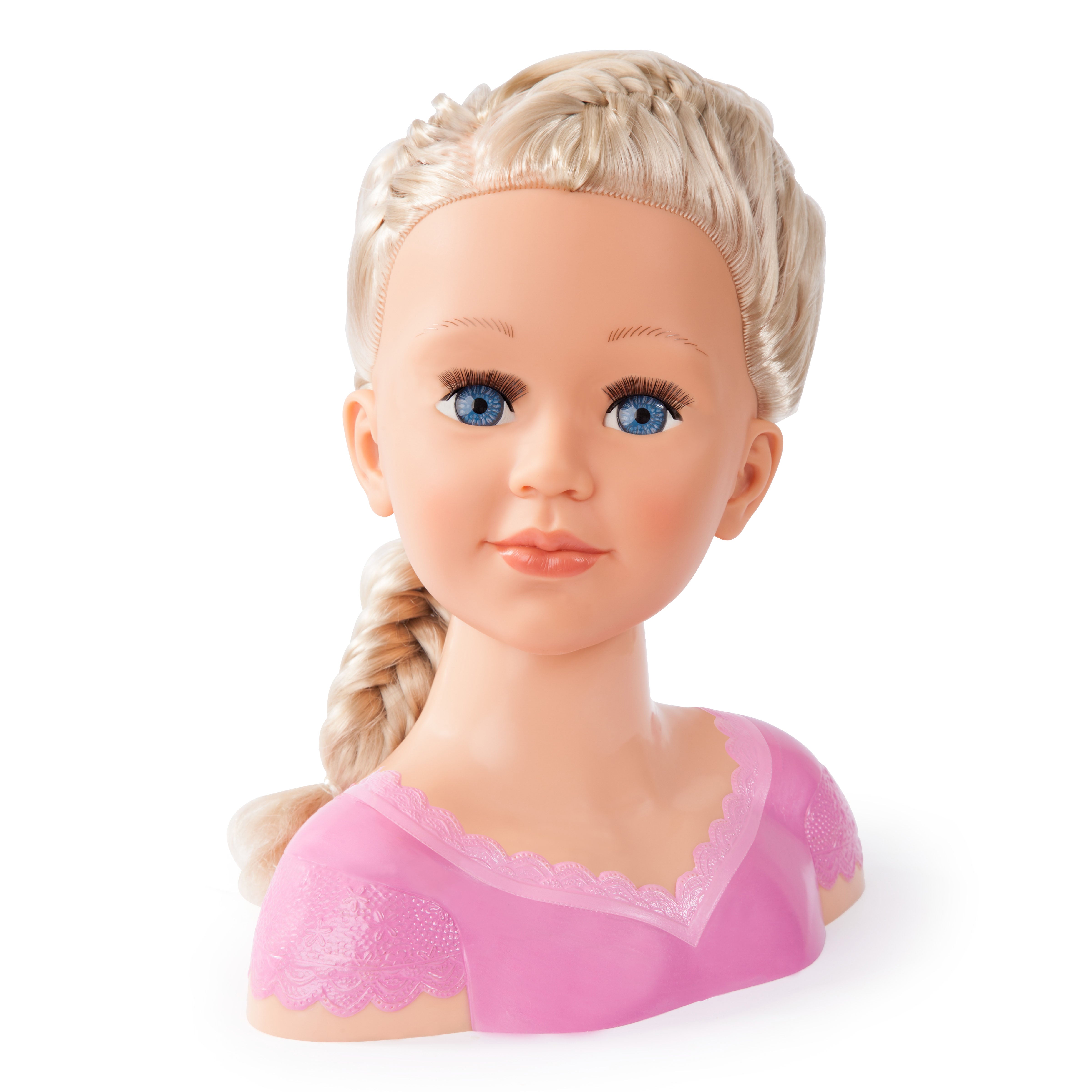 Bayer Charlene Super Model Styling Head w/Hair Bunches.