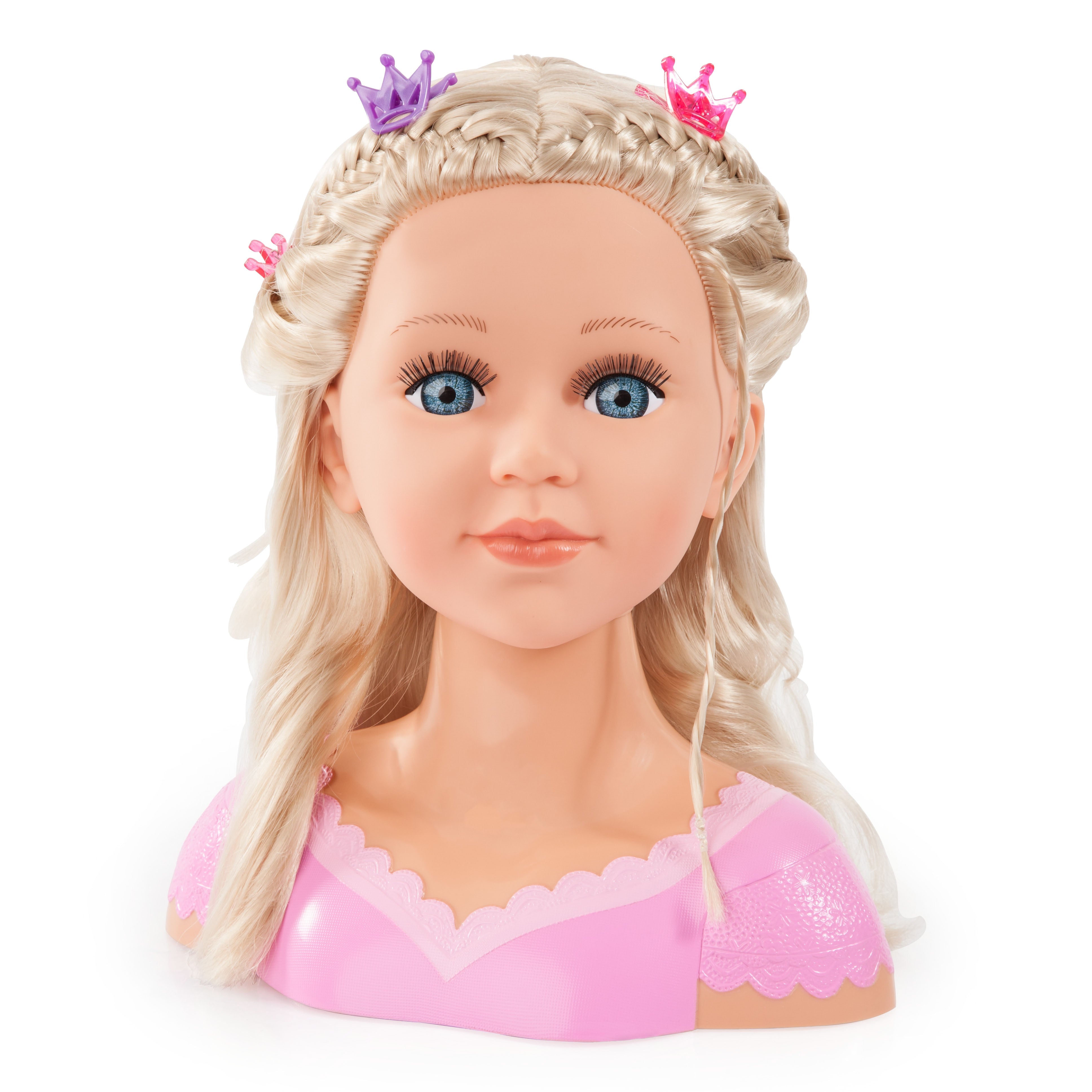 Bayer Charlene Super Model Styling Head w/Hair Bunches.