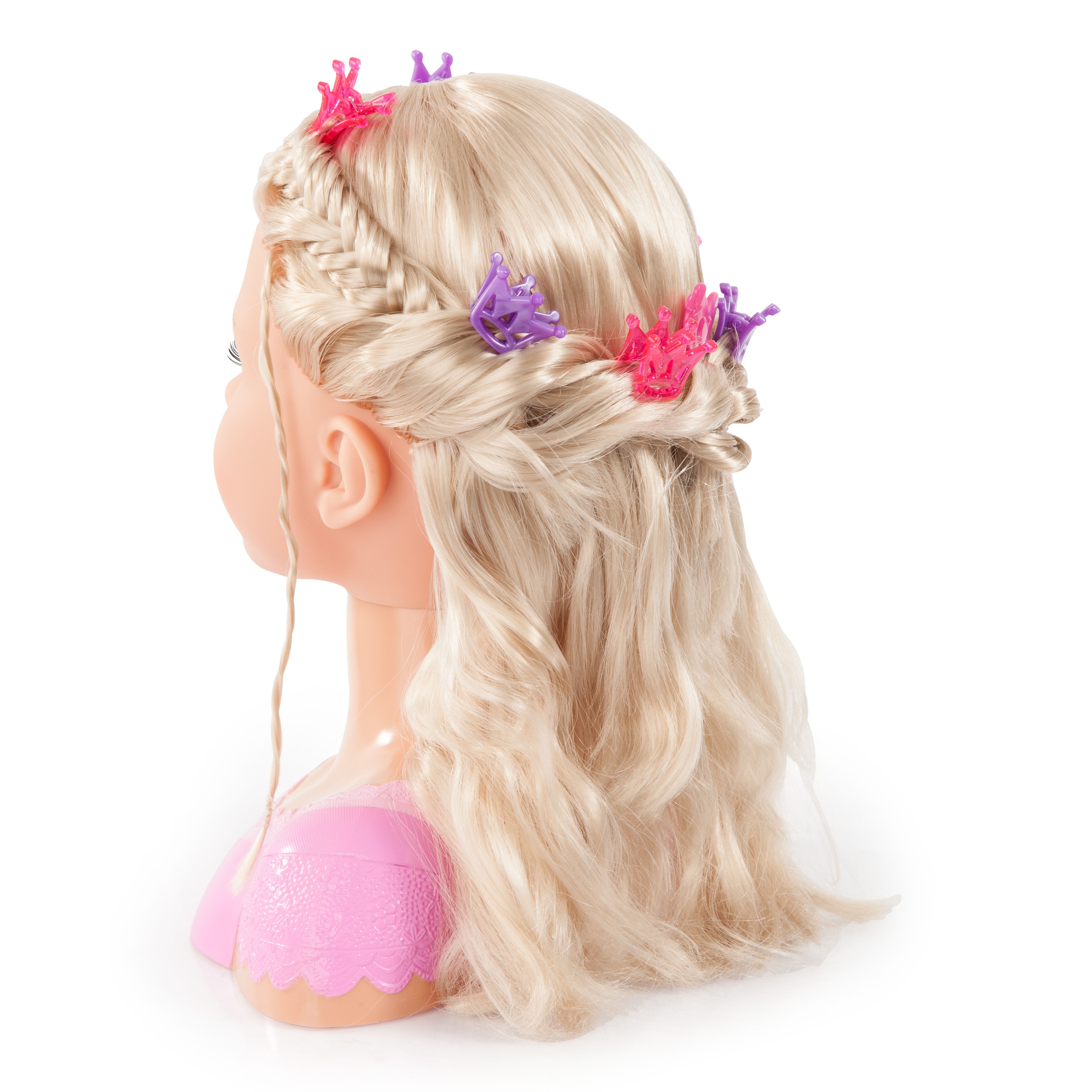 Bayer Charlene Super Model Styling Head w/Hair Bunches.