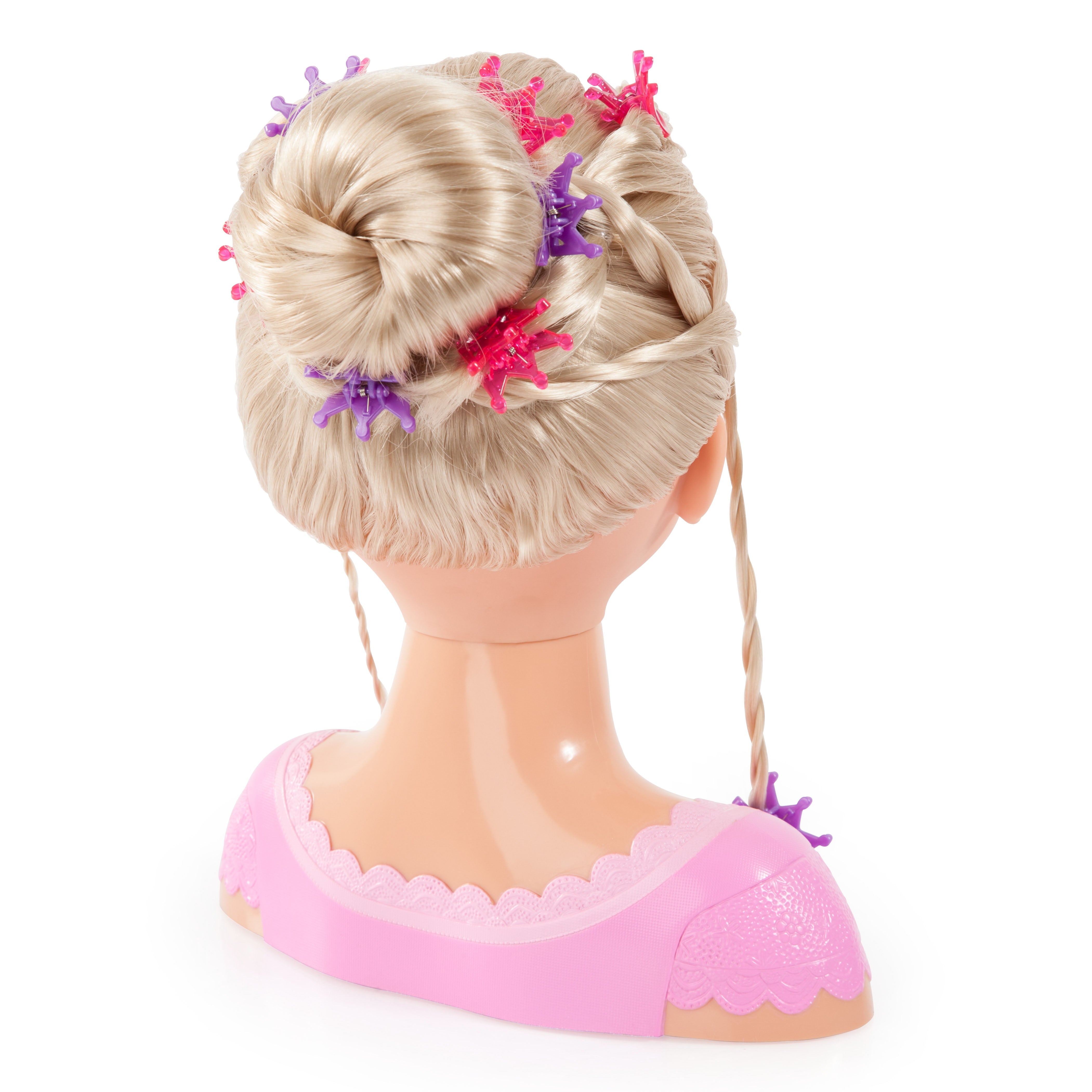 Bayer Charlene Super Model Styling Head w/Hair Bunches.