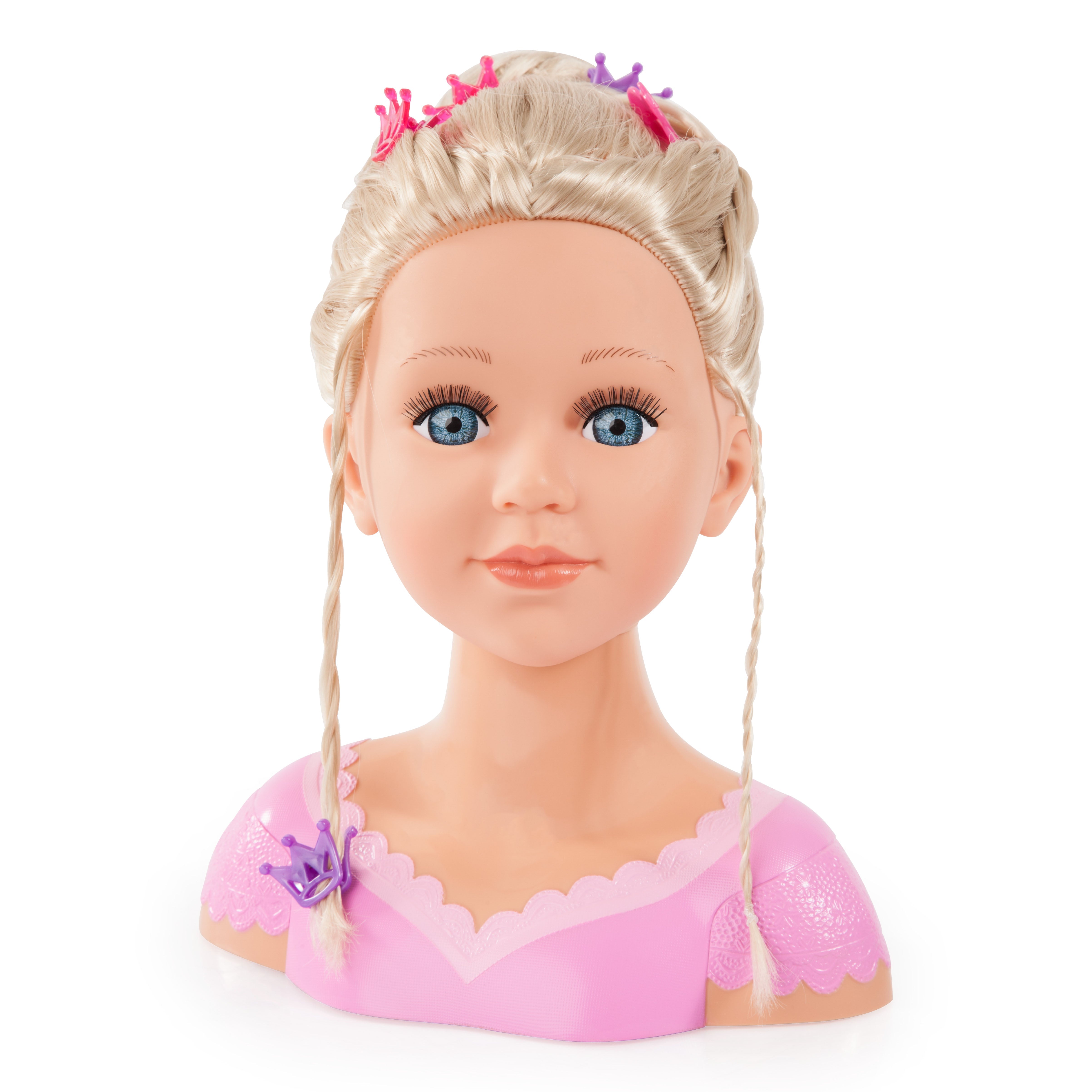 Bayer Charlene Super Model Styling Head w/Hair Bunches.