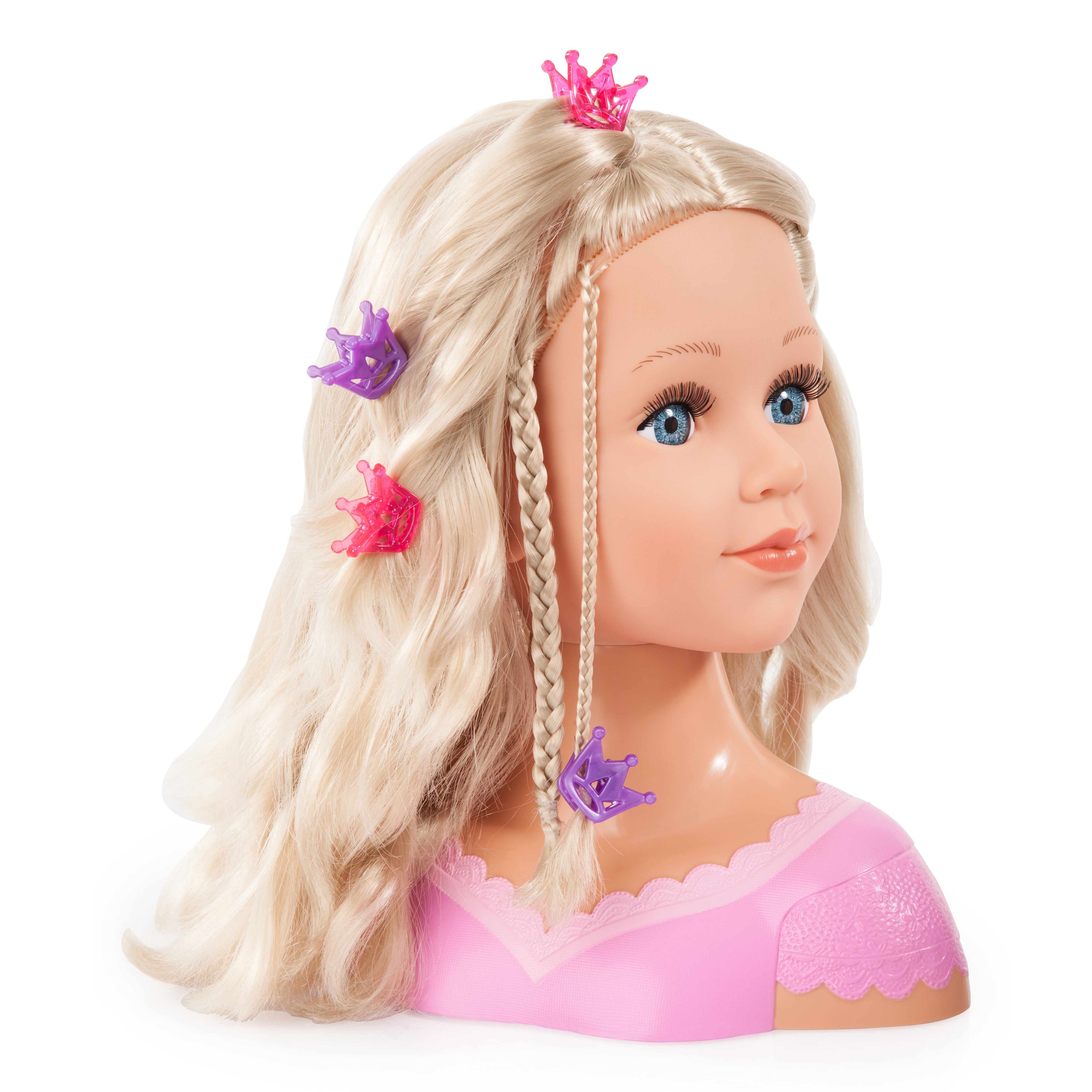 Bayer Charlene Super Model Styling Head w/Hair Bunches.