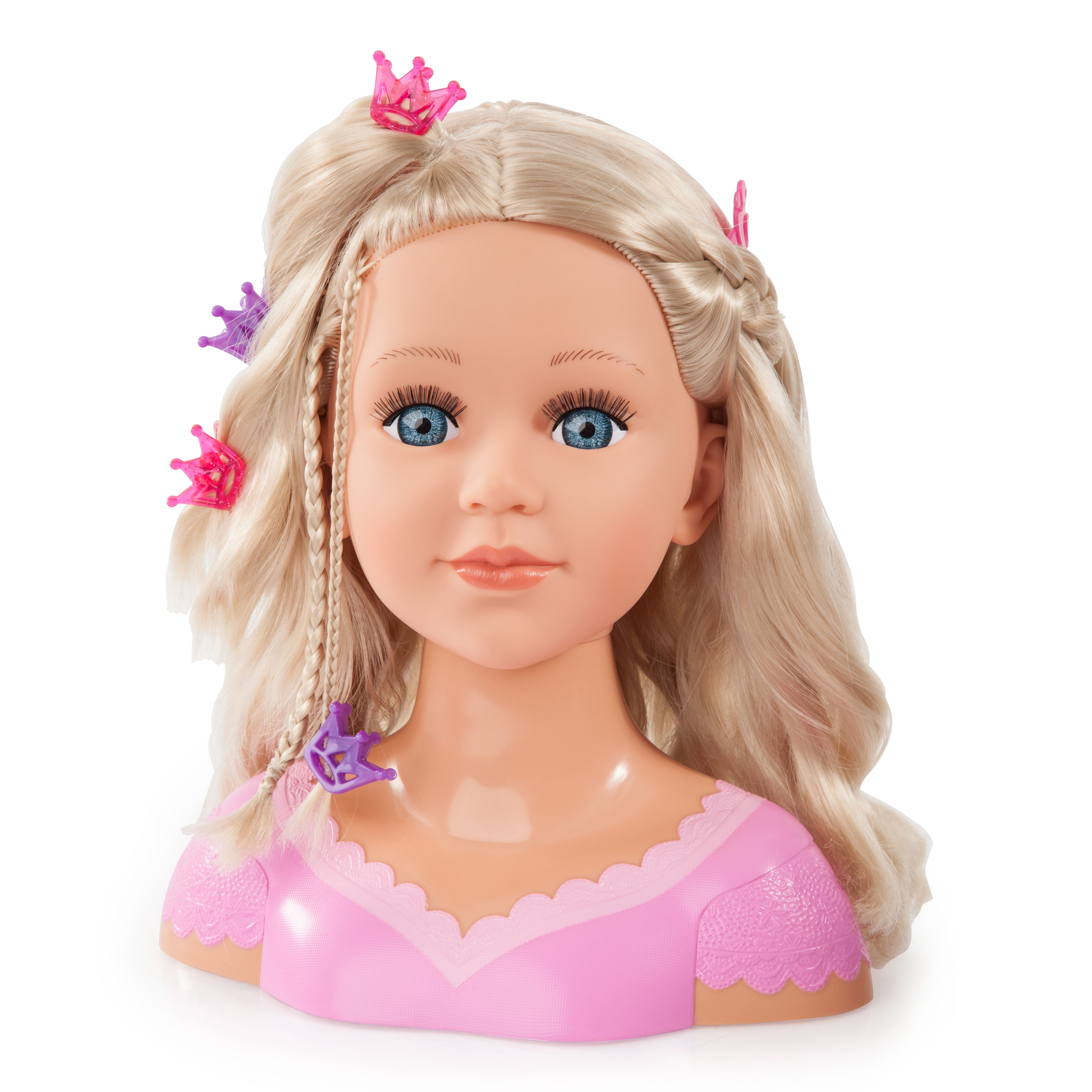 Bayer Charlene Super Model Styling Head w/Hair Bunches.