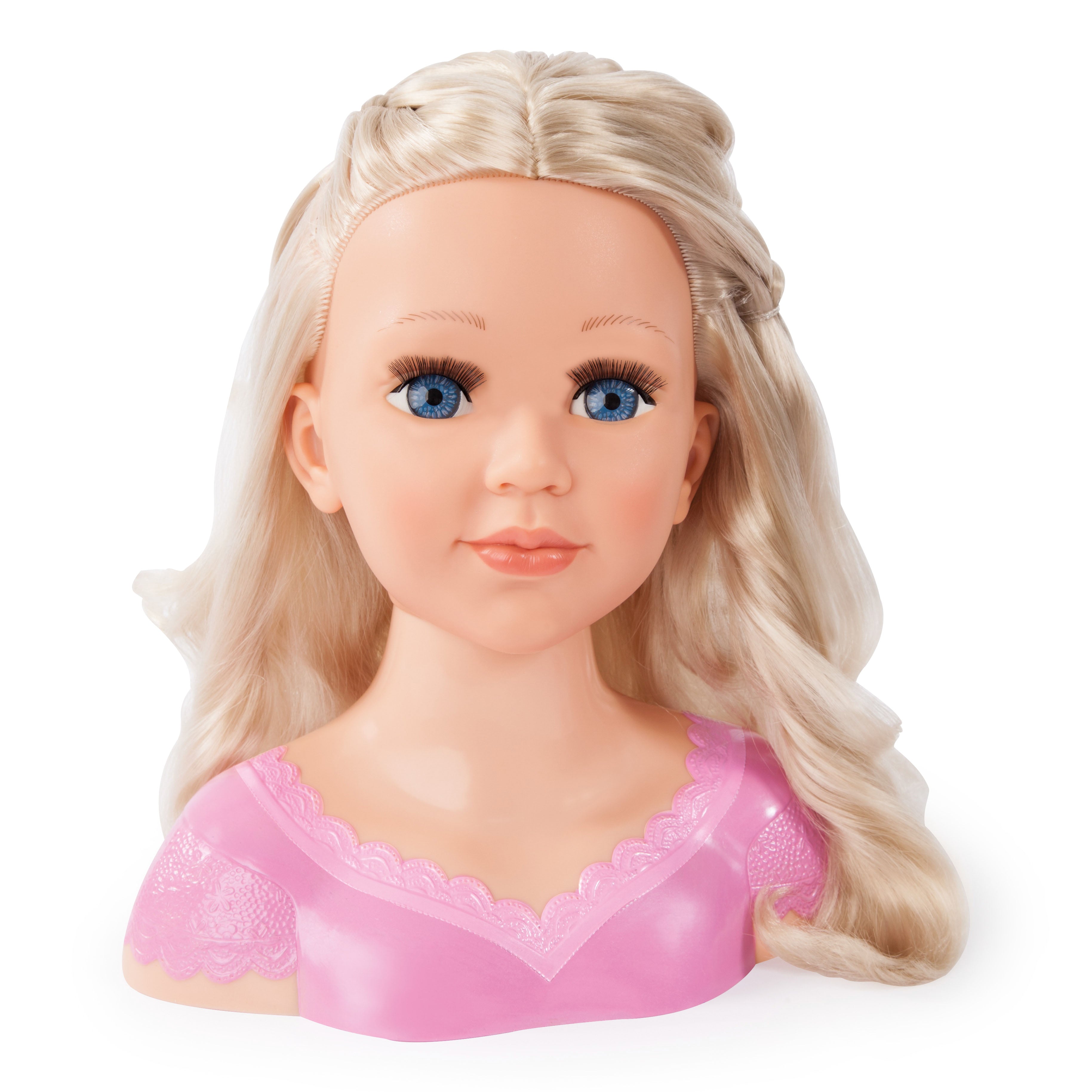 Bayer Charlene Super Model Styling Head w/Hair Bunches.