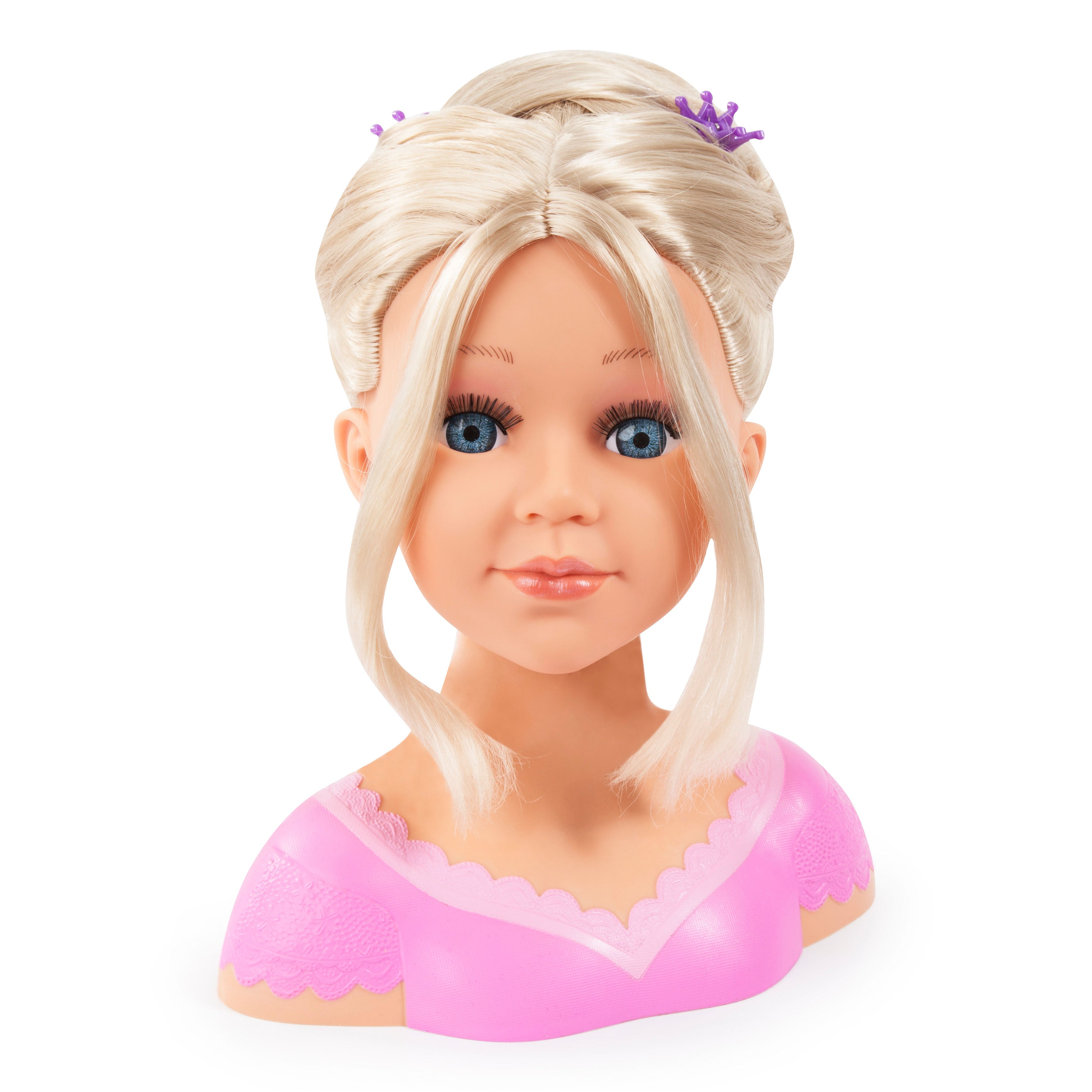 Bayer Charlene Super Model Styling Head w/Hair Bunches.