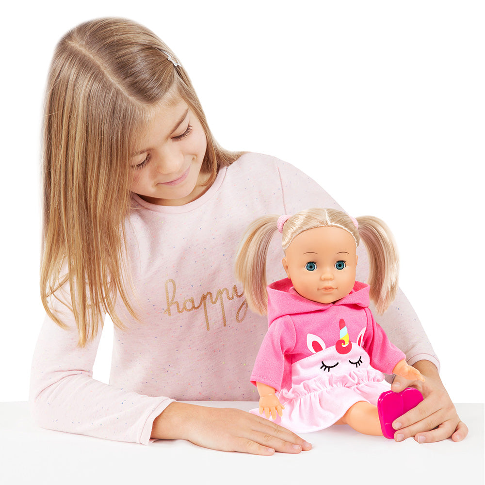 Bayer Charlene Little Love W/Kiss & Laugh Sounds 33Cm