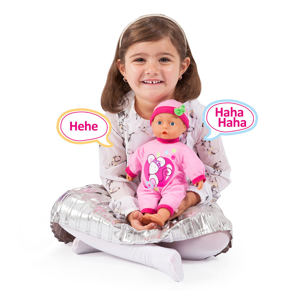 Bayer First Words Baby with 24 Baby Sounds 33Cm