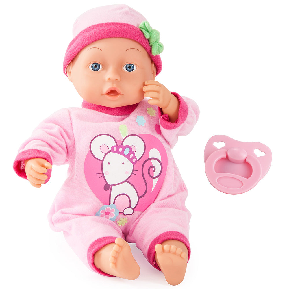 Bayer First Words Baby with 24 Baby Sounds 33Cm