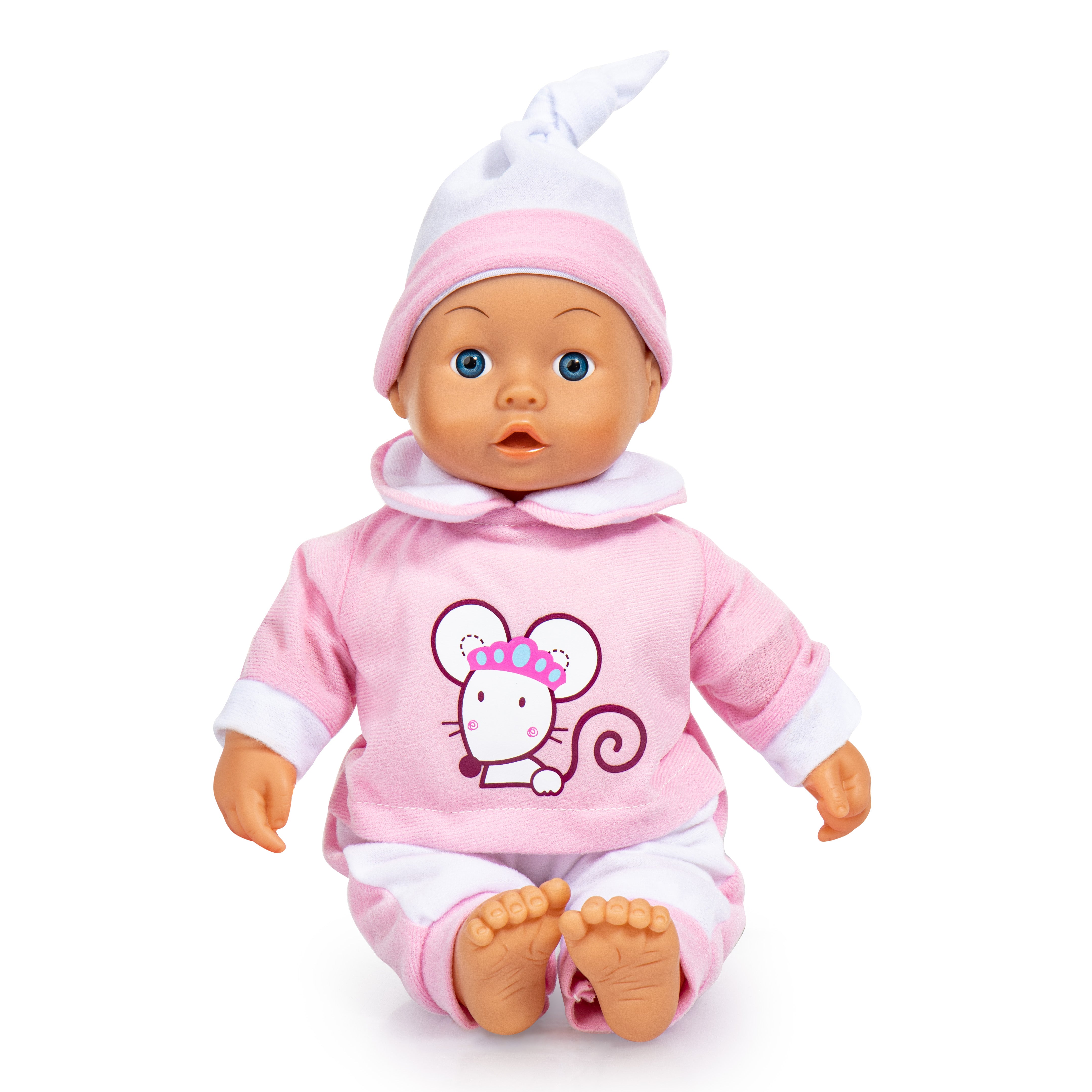 Bayer Interactive Baby Doll  36cm with Sucking