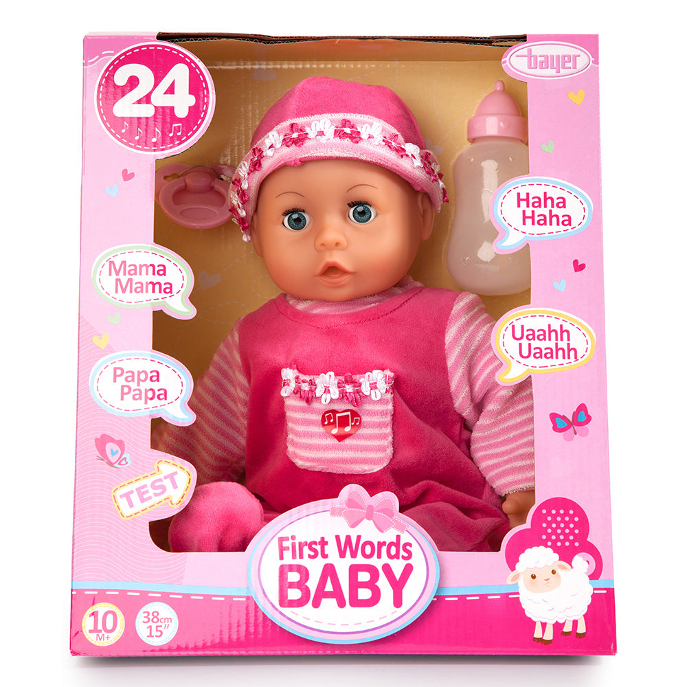 Bayer First Word Baby 38cm