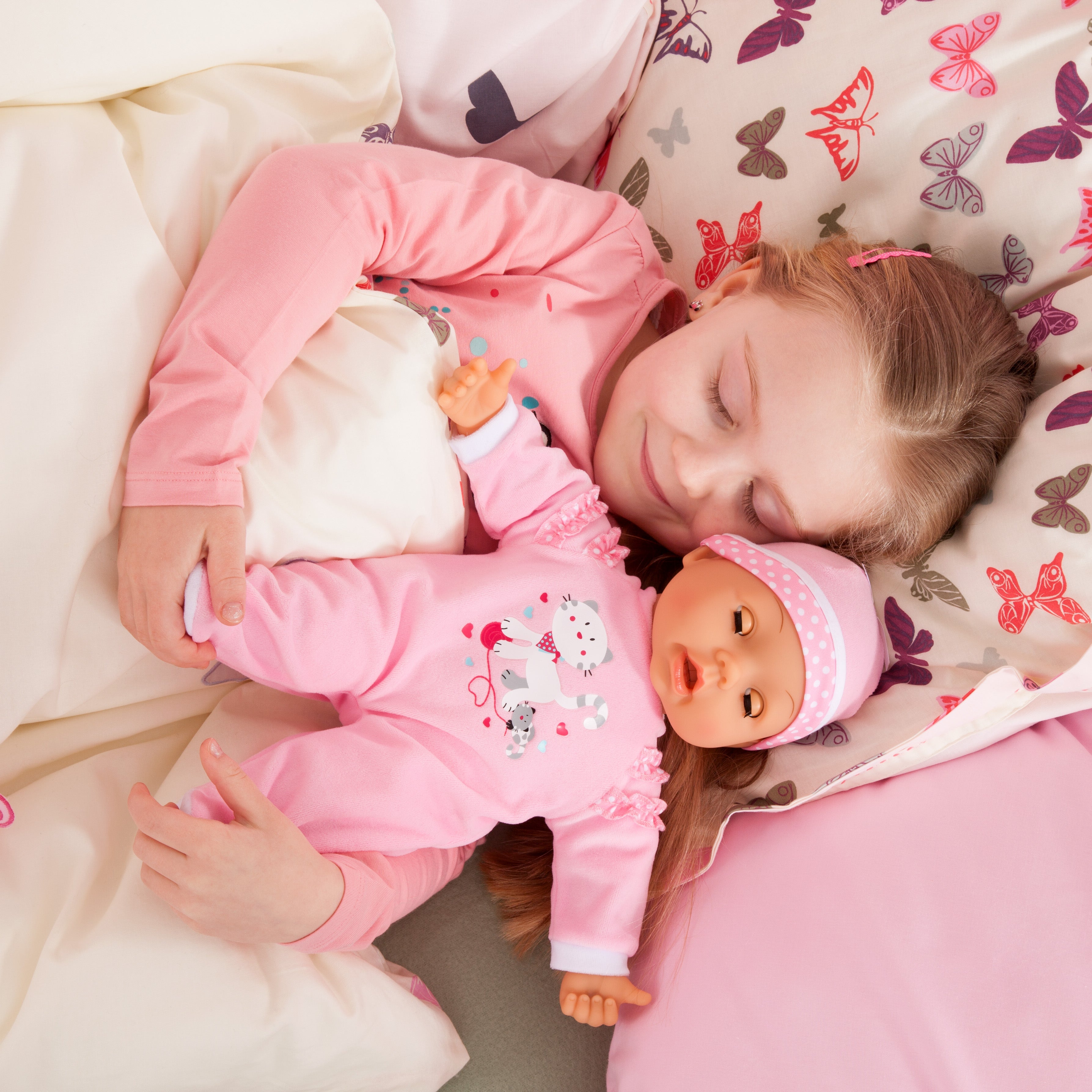 Bayer Magic Teeth Baby 38cm Soft Body Doll with Functions and Accessories for Kids ages 3+