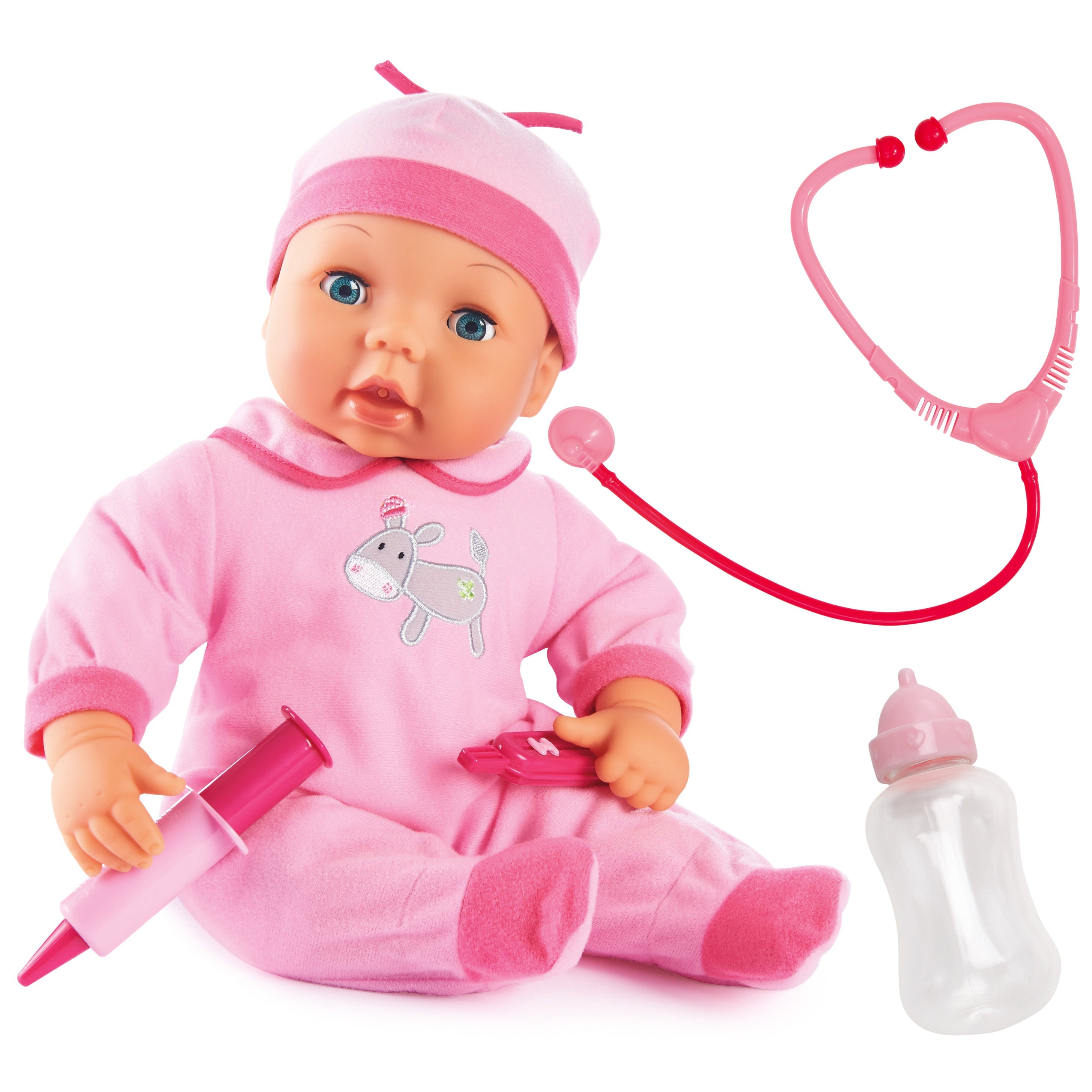 Bayer Doctor Set Doll 38cm