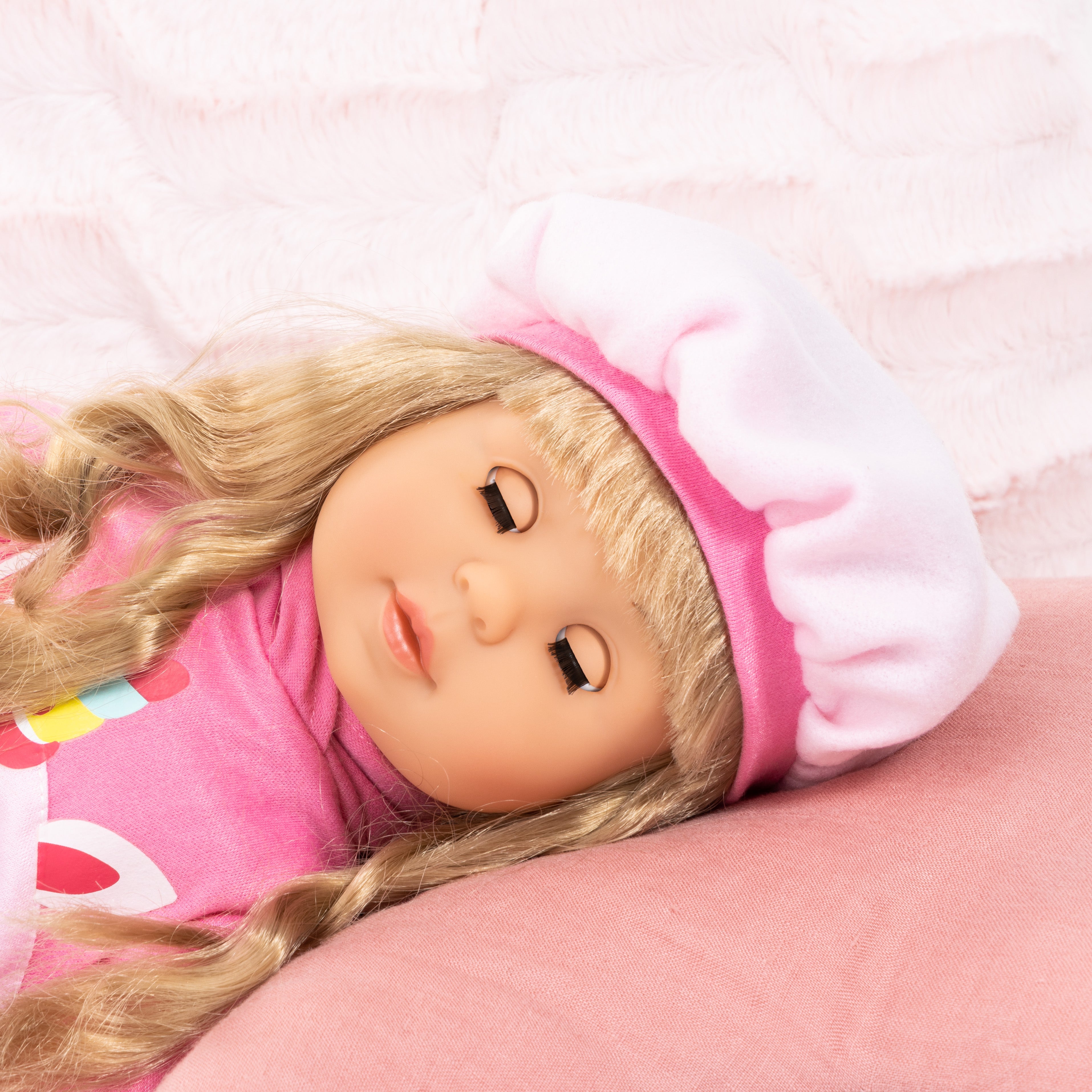 Bayer Charlene Doll Unicrn w/laugh & Kiss Sounds