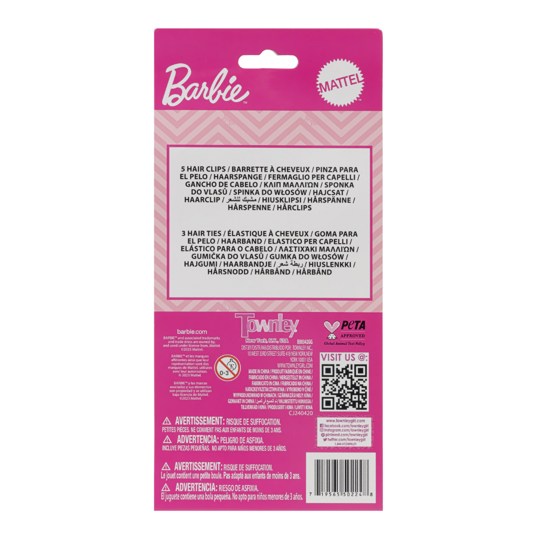 Barbie 8pk Hair Accessories Set