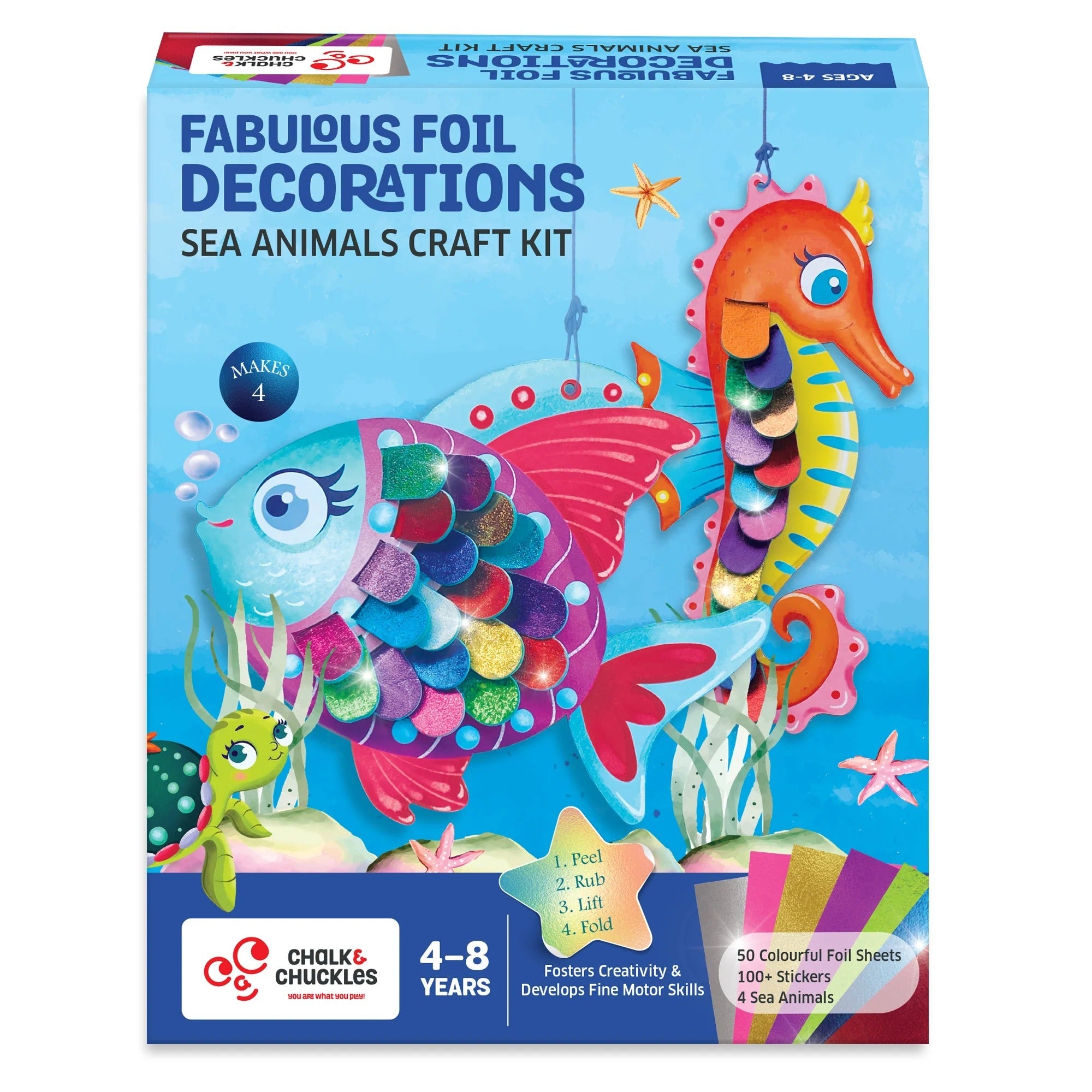 C&C Foil Decorations-Sea Animals
