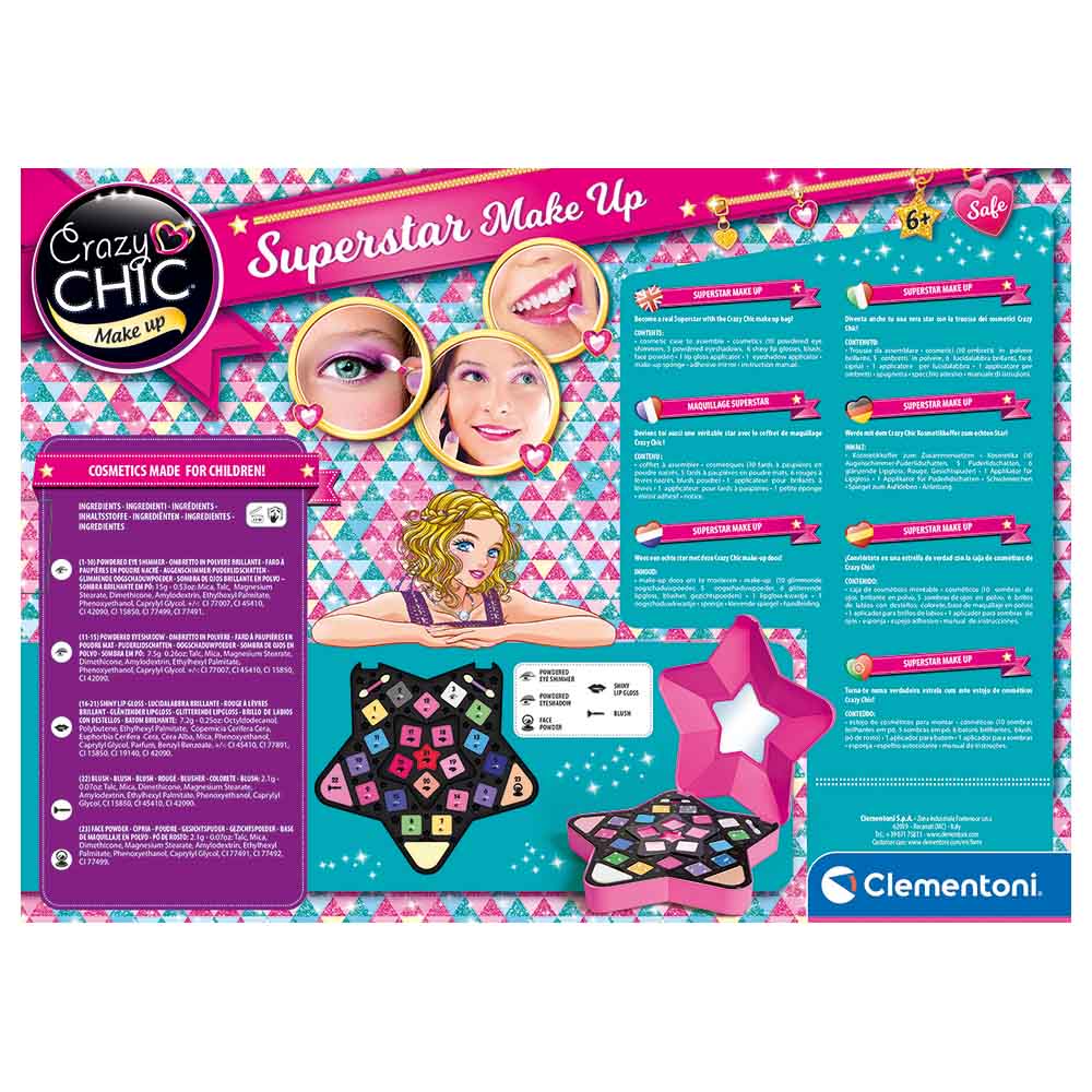 Clementoni CrazyChic Superstar Make Up