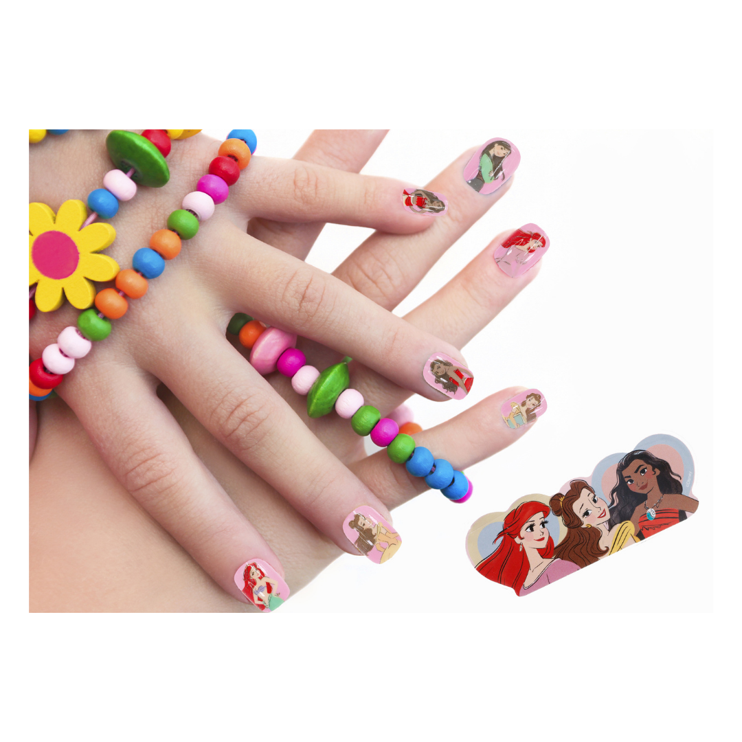 Disney Princess 66 Pc Nail Art Press On Nails Set